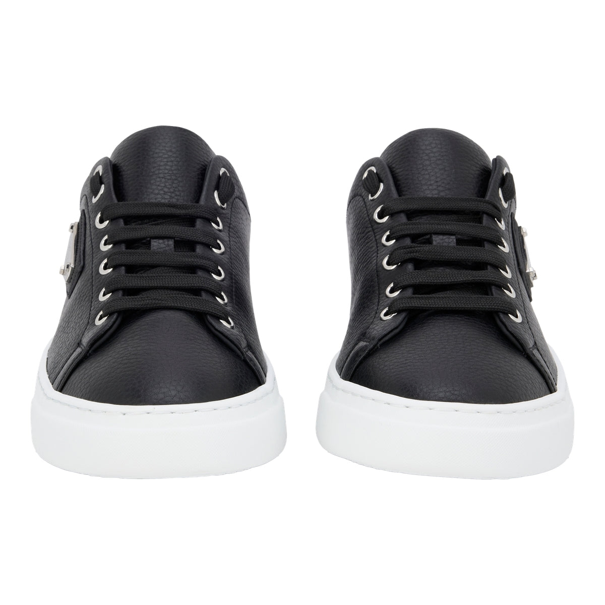 Leather Lo-Top Sneakers Iconic Plein
