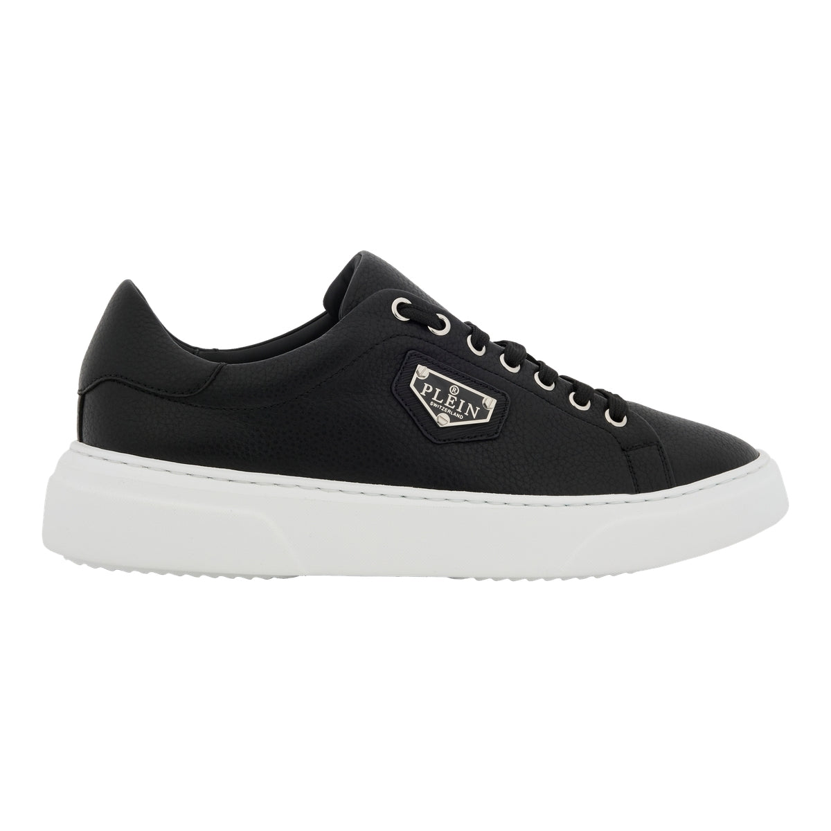Leather Lo-Top Sneakers Iconic Plein