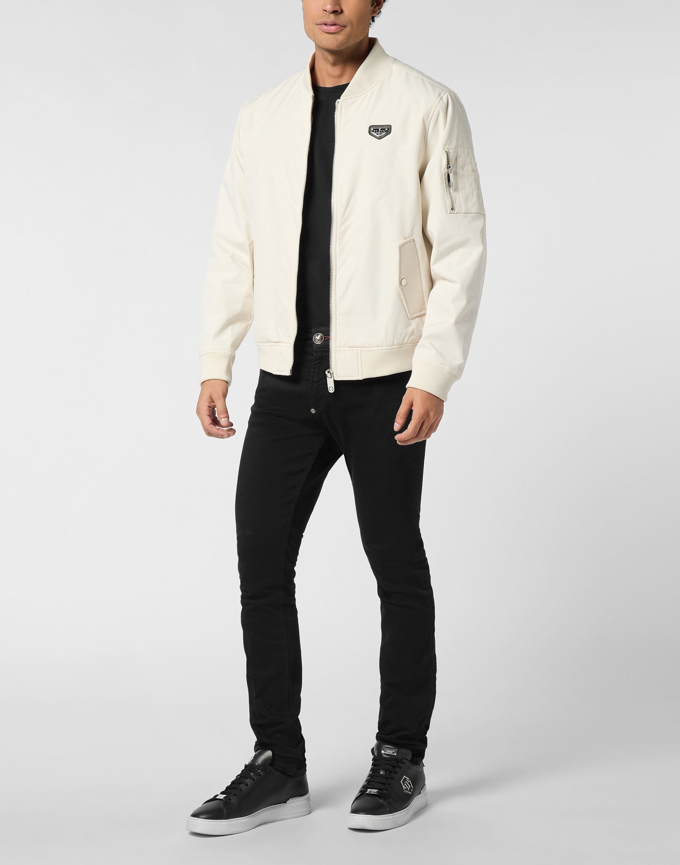 Nylon Bomber Jacket