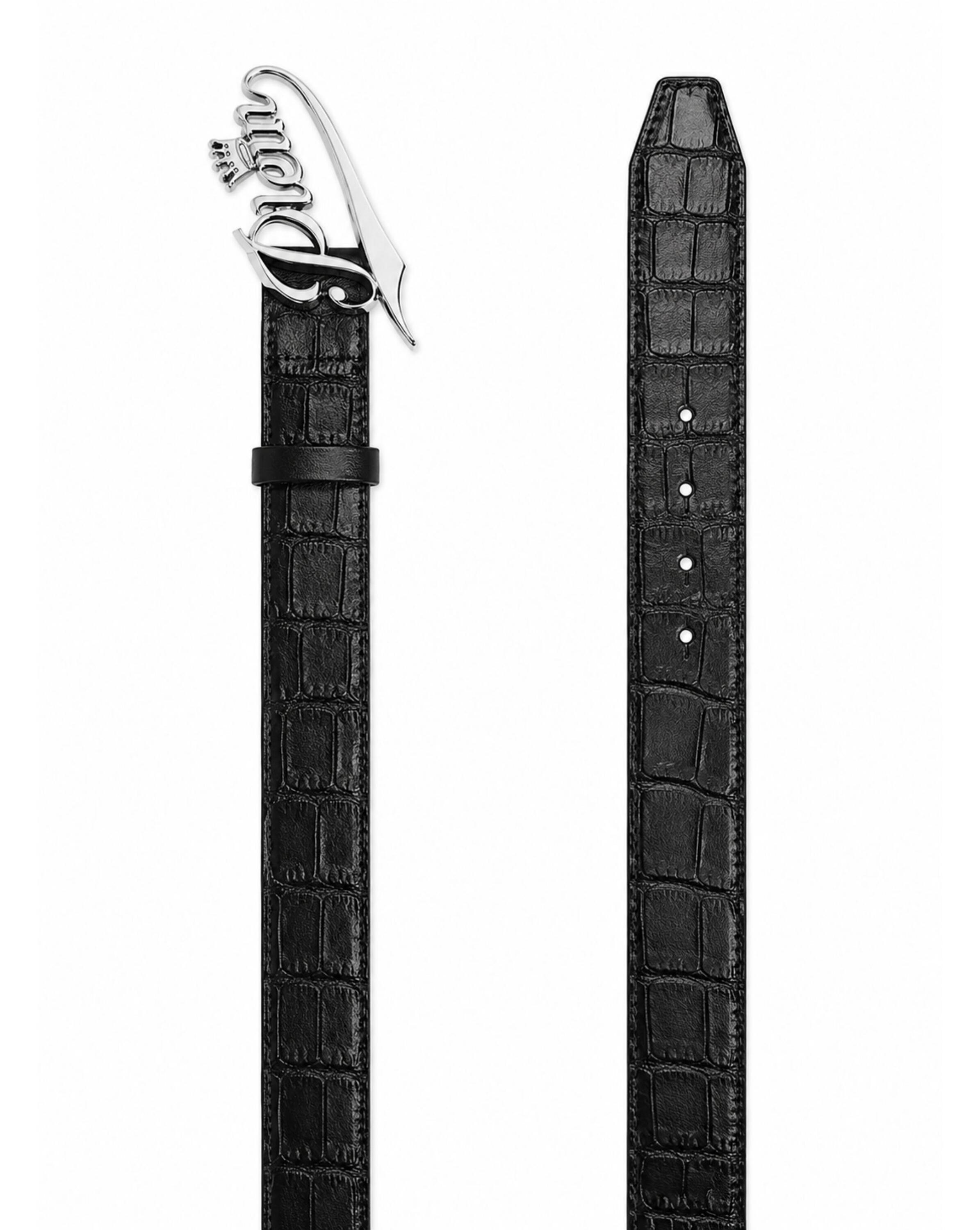 Leather Belt King Plein Cocco