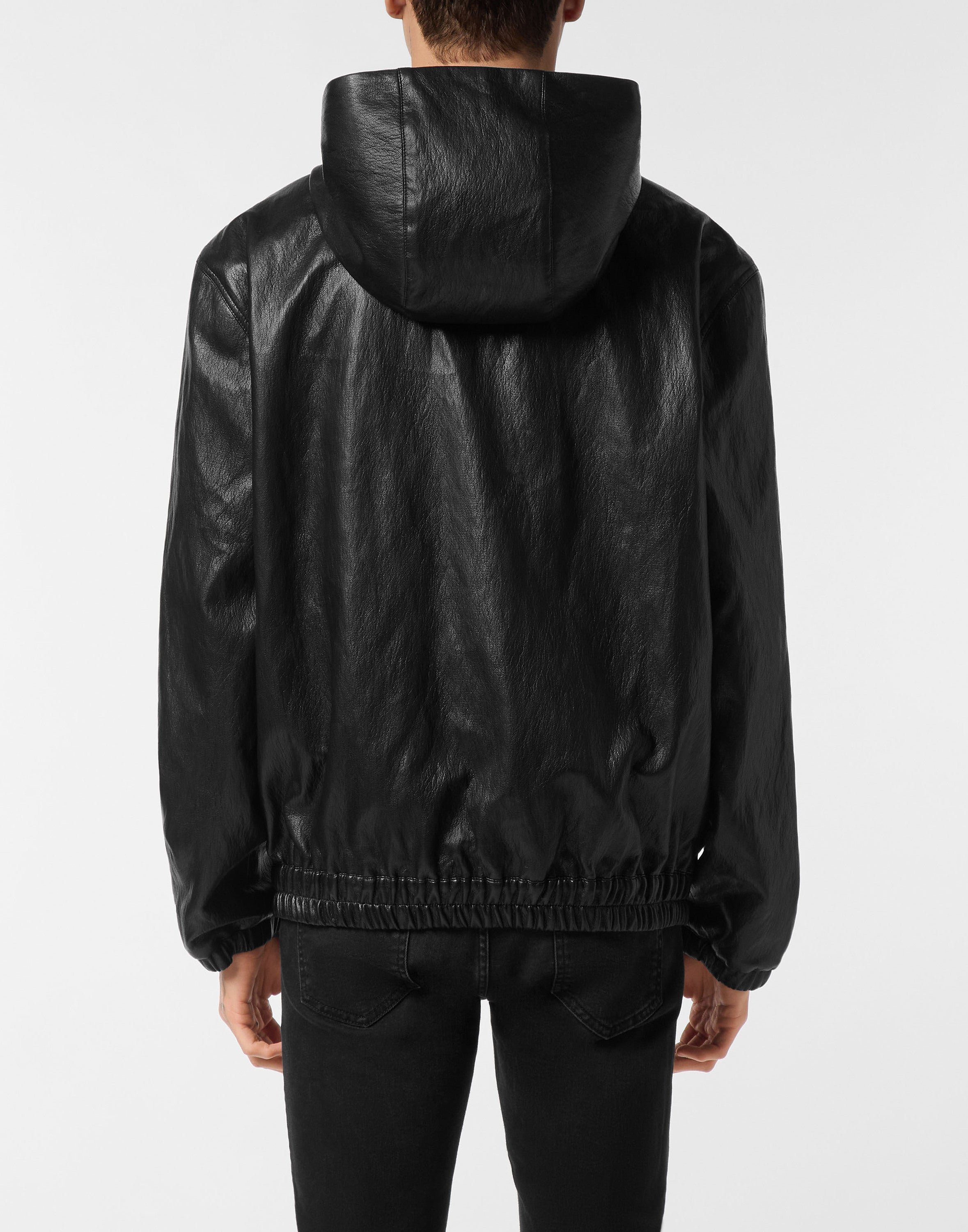 Eco Leather Windbreaker