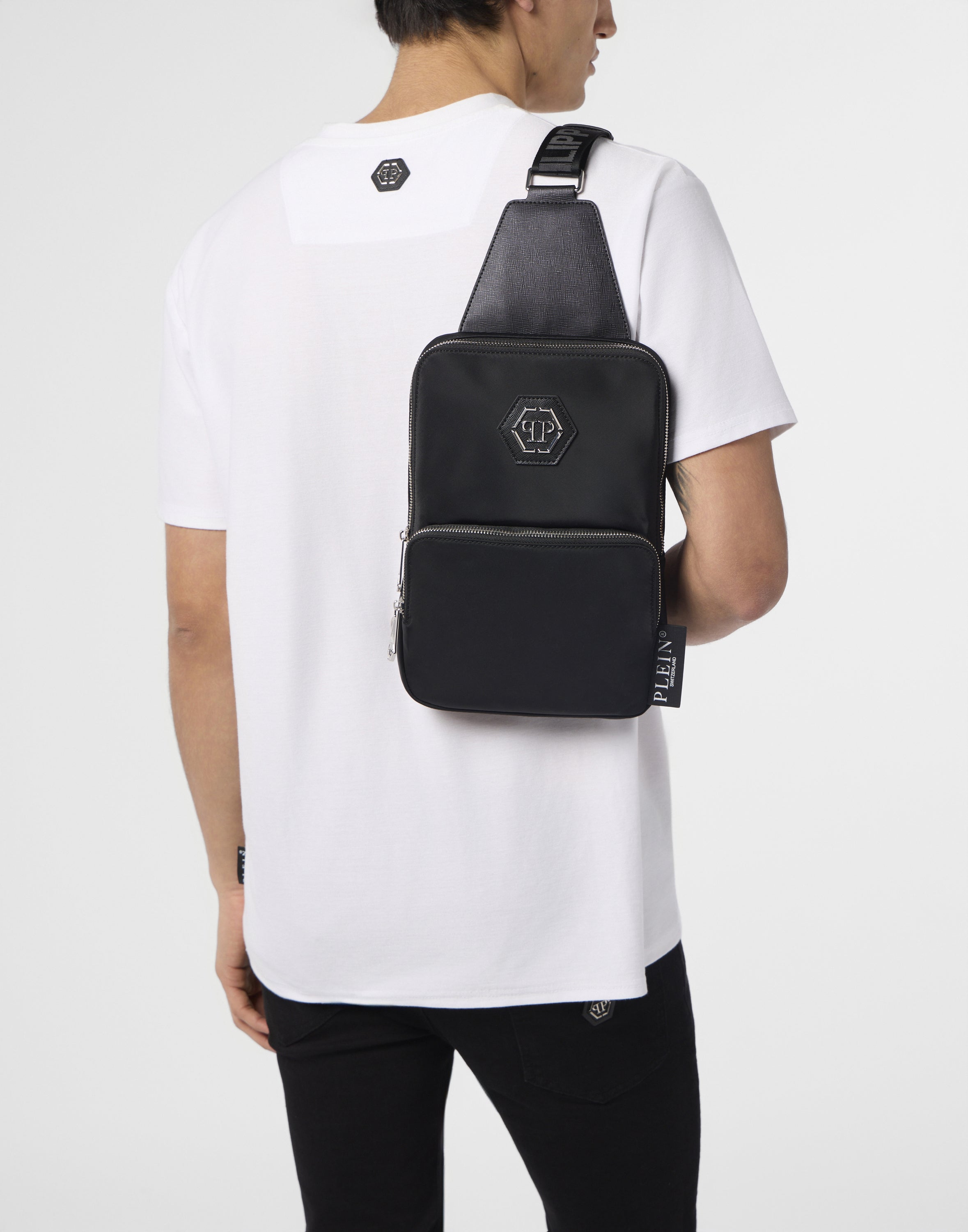 Nylon Cross Body Bag