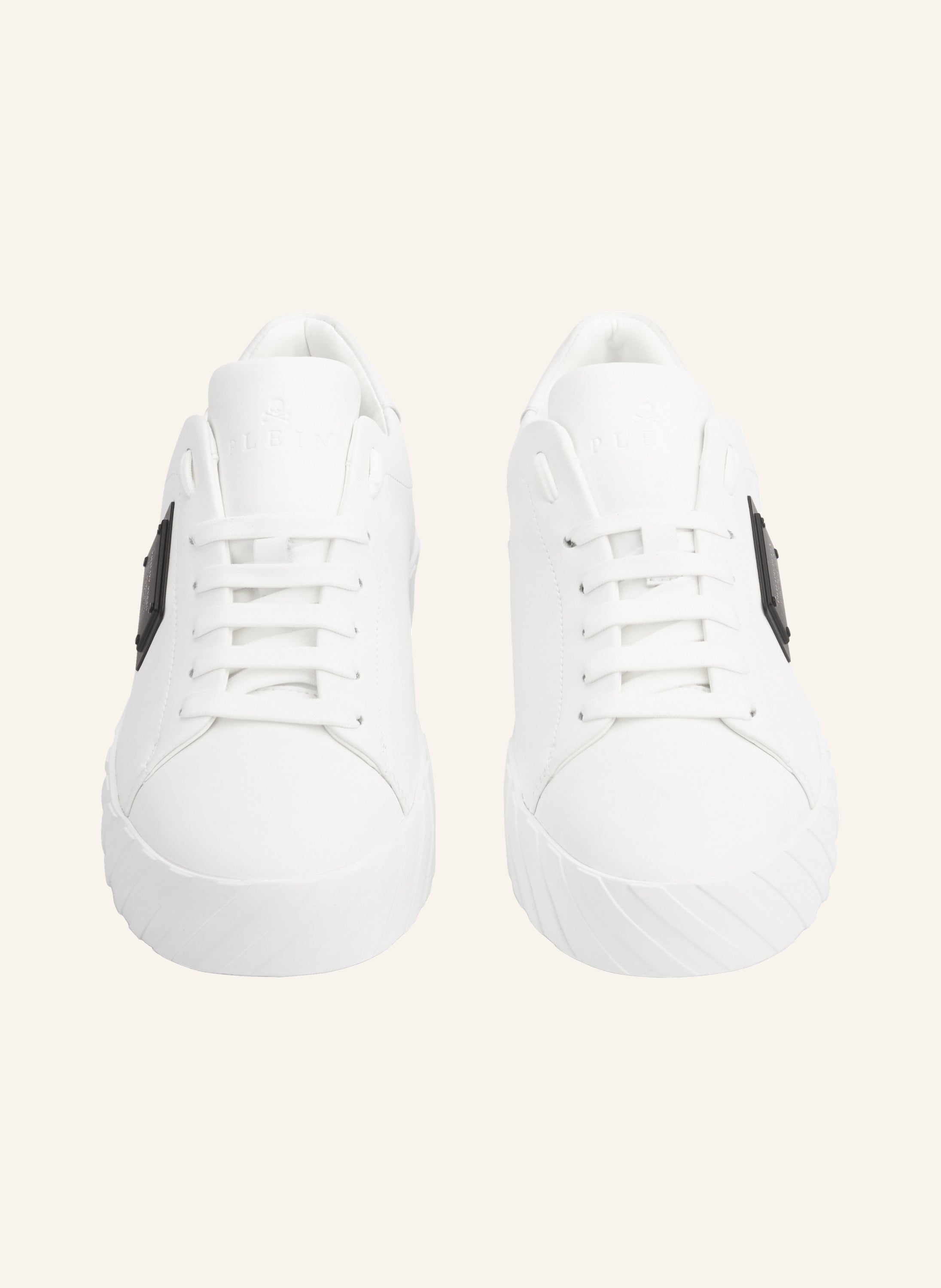 Nappa Leather Low-Top Sneakers Placca
