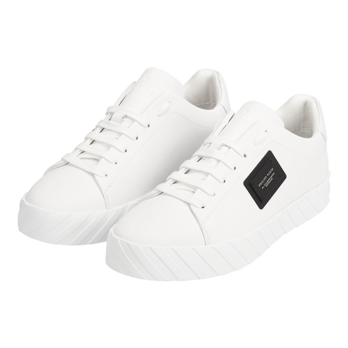Nappa Leather Low-Top Sneakers Placca