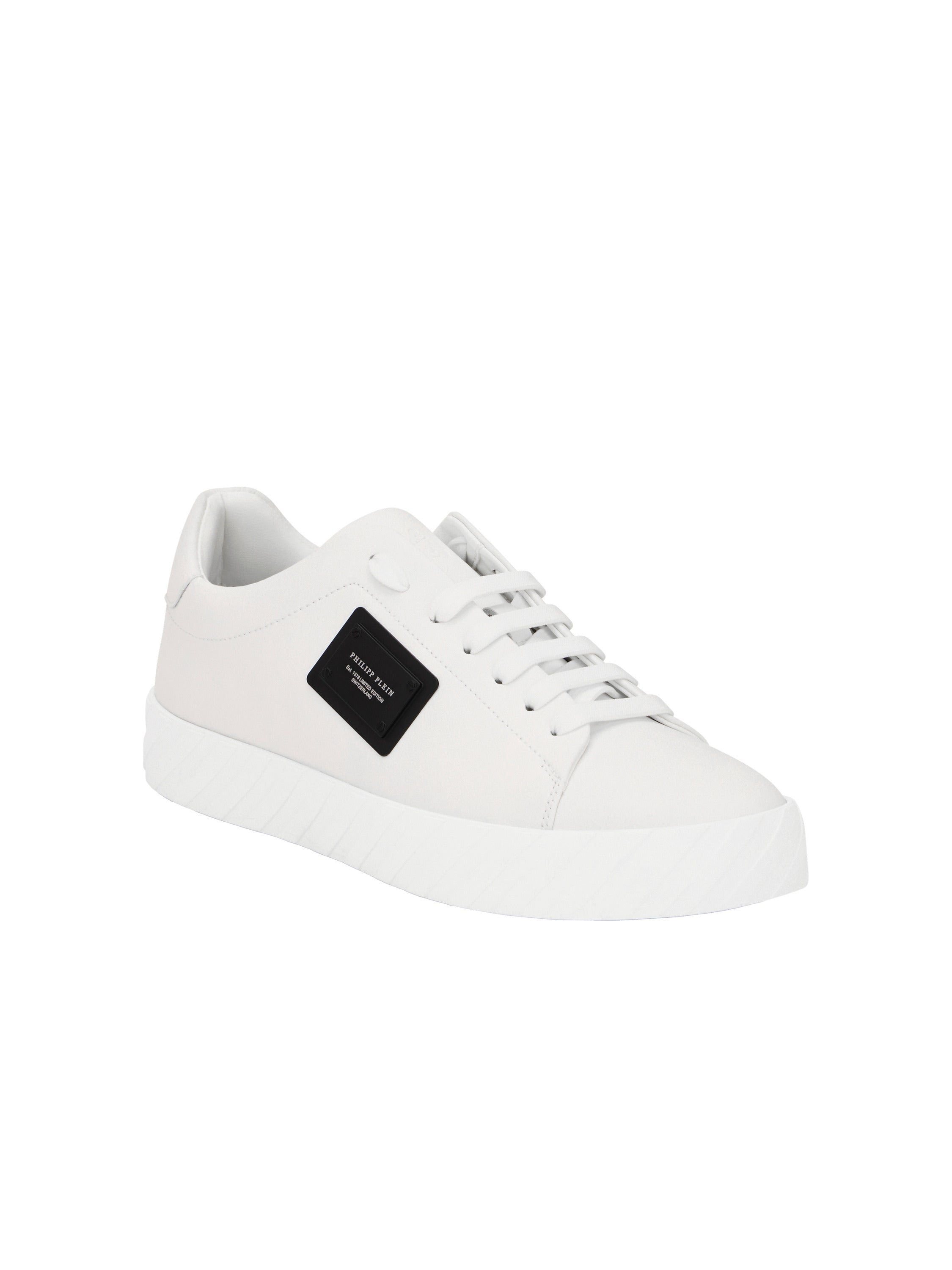 Nappa Leather Low-Top Sneakers Placca