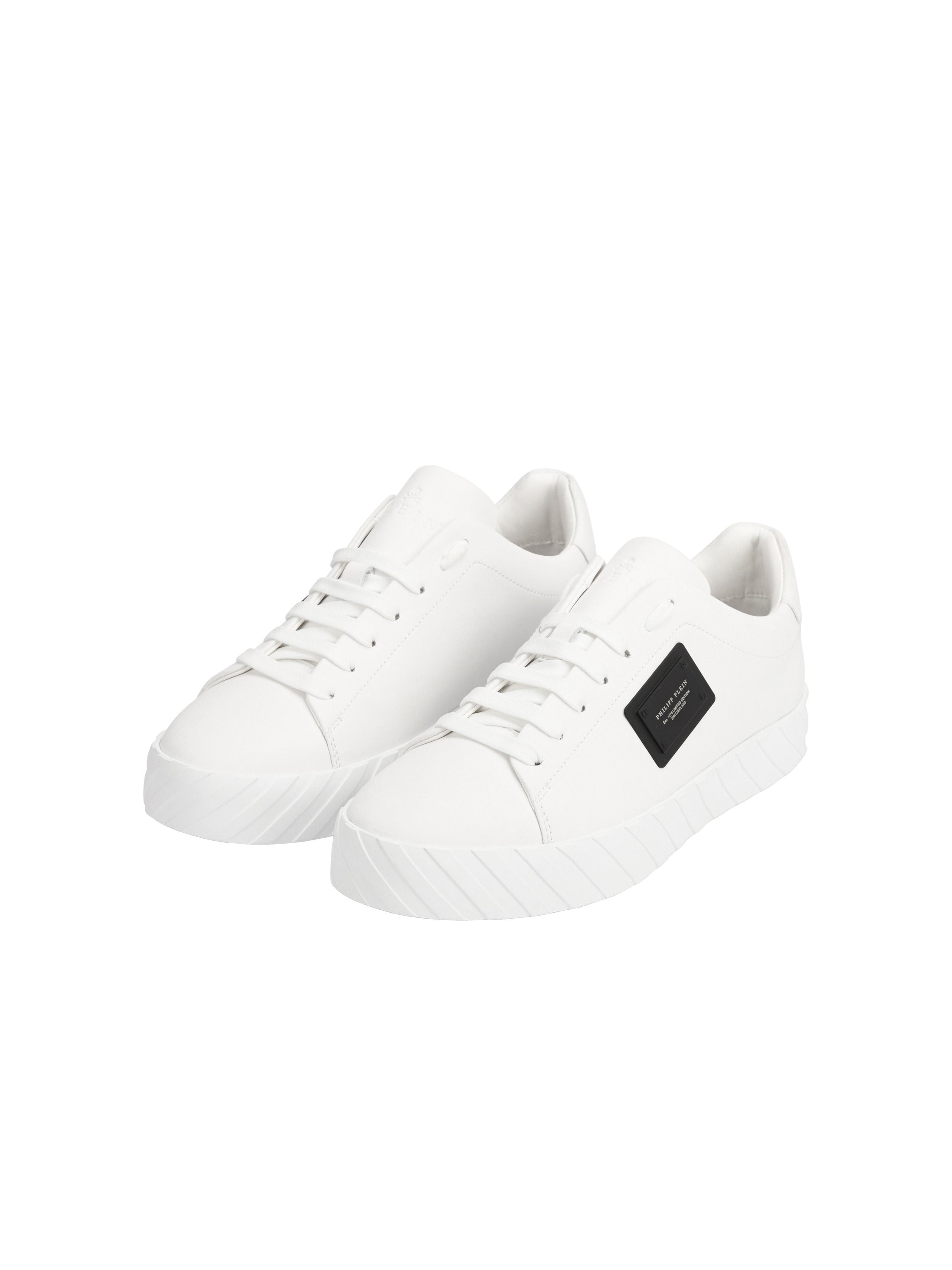 Nappa Leather Low-Top Sneakers Placca
