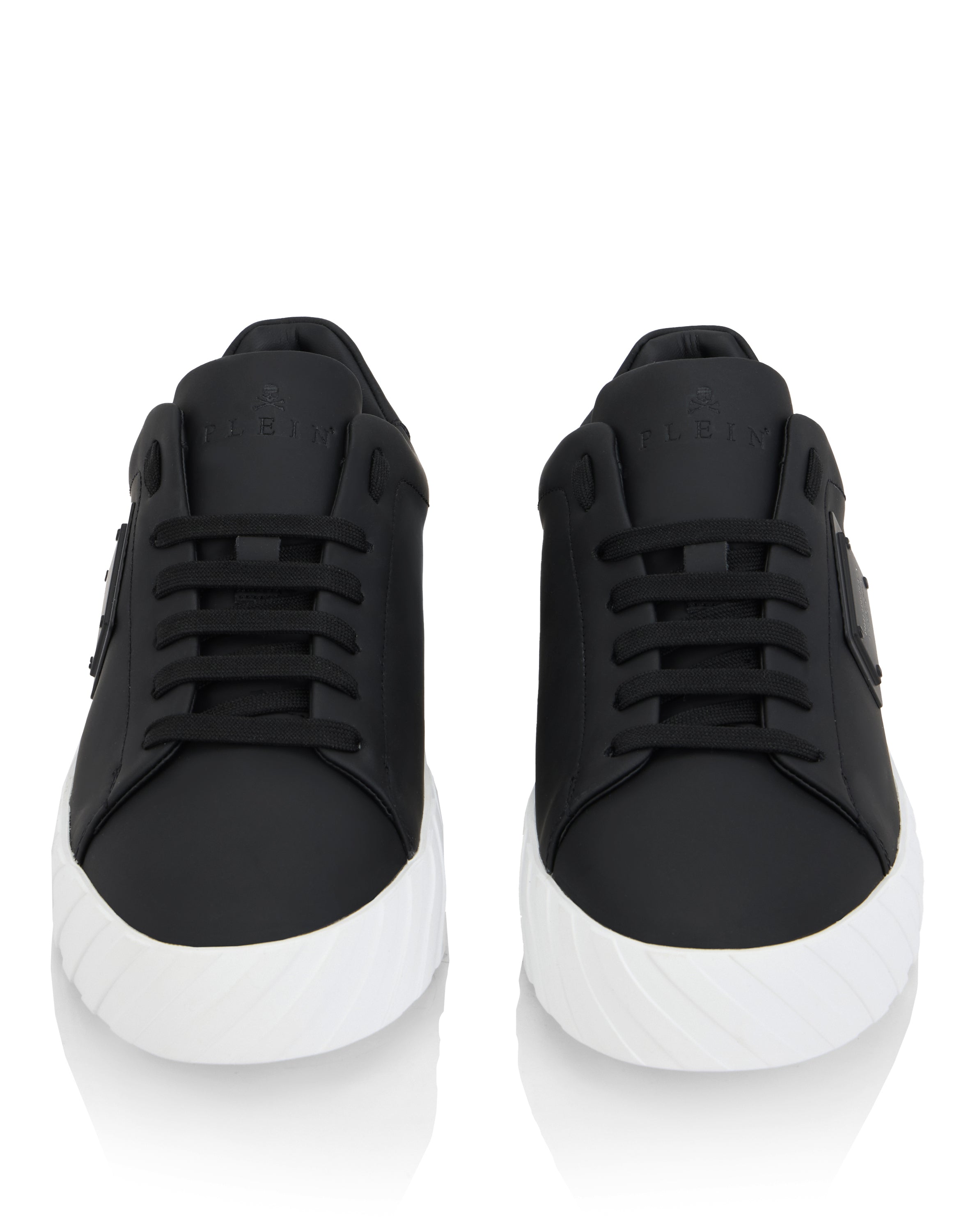 Nappa Leather Low-Top Sneakers Placca
