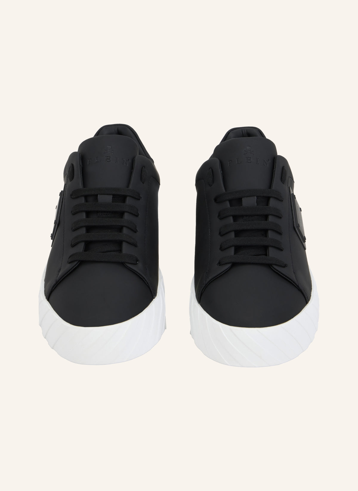 Nappa Leather Low-Top Sneakers Placca