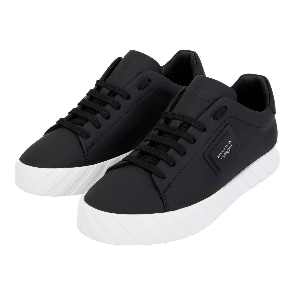 Nappa Leather Low-Top Sneakers Placca