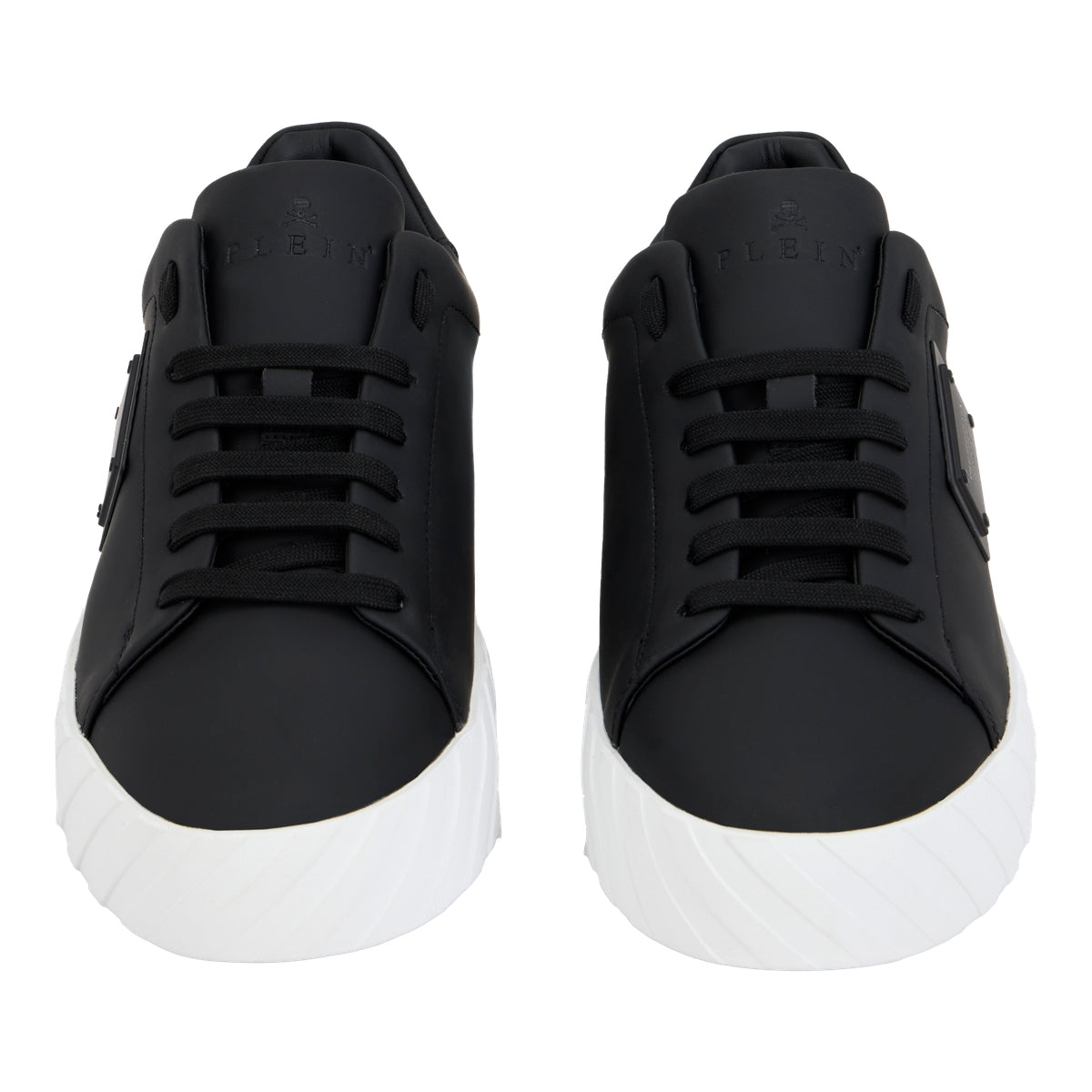 Nappa Leather Low-Top Sneakers Placca