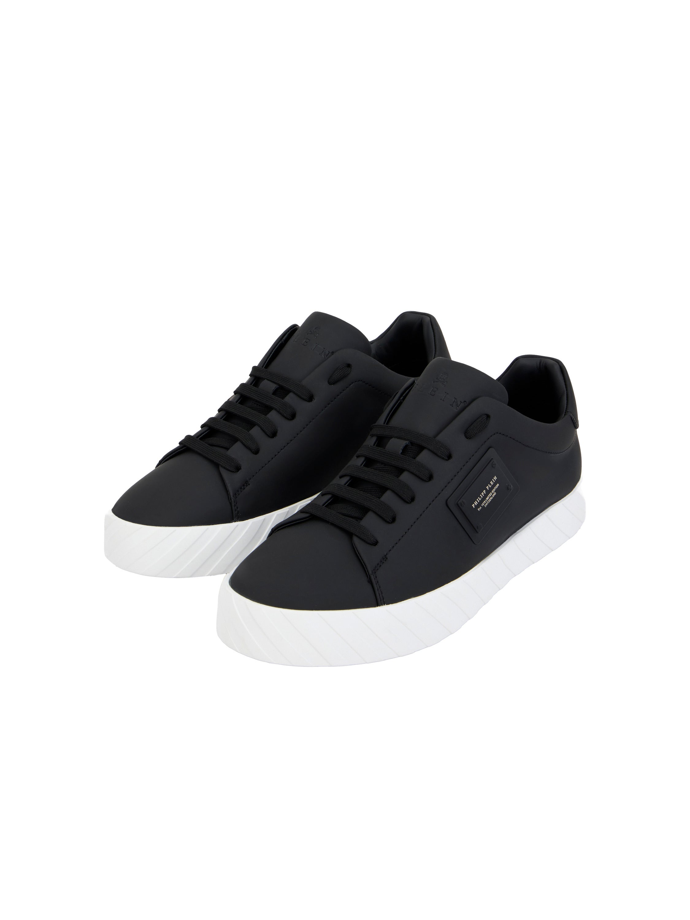 Nappa Leather Low-Top Sneakers Placca