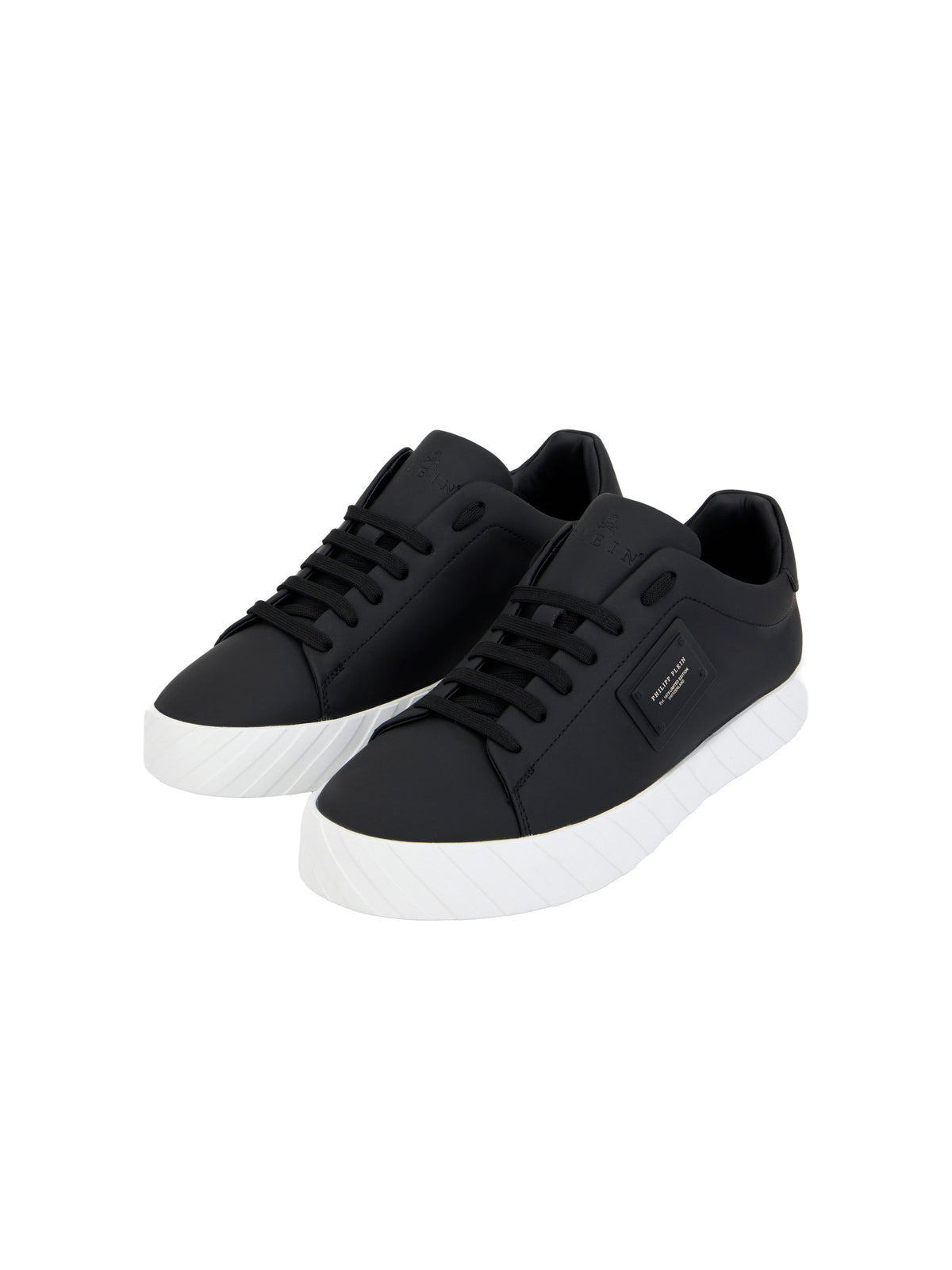 Nappa Leather Low-Top Sneakers Placca