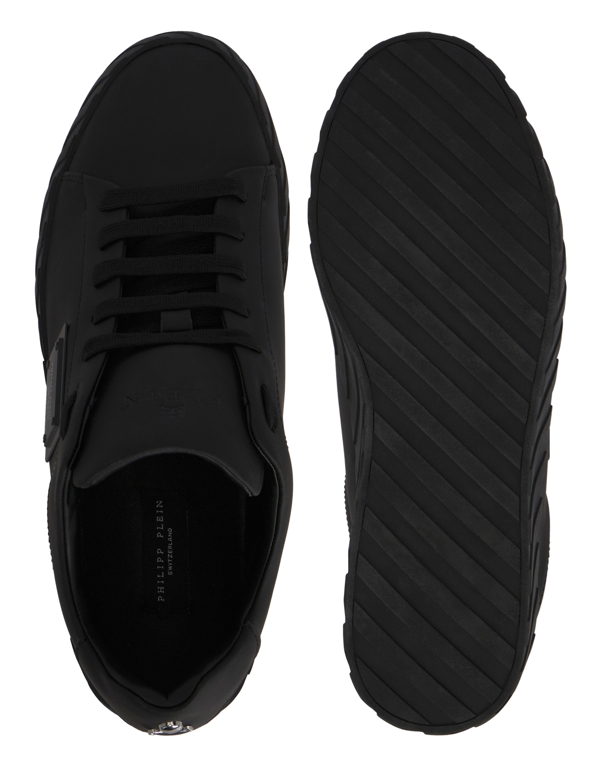 Nappa Leather Low-Top Sneakers Placca