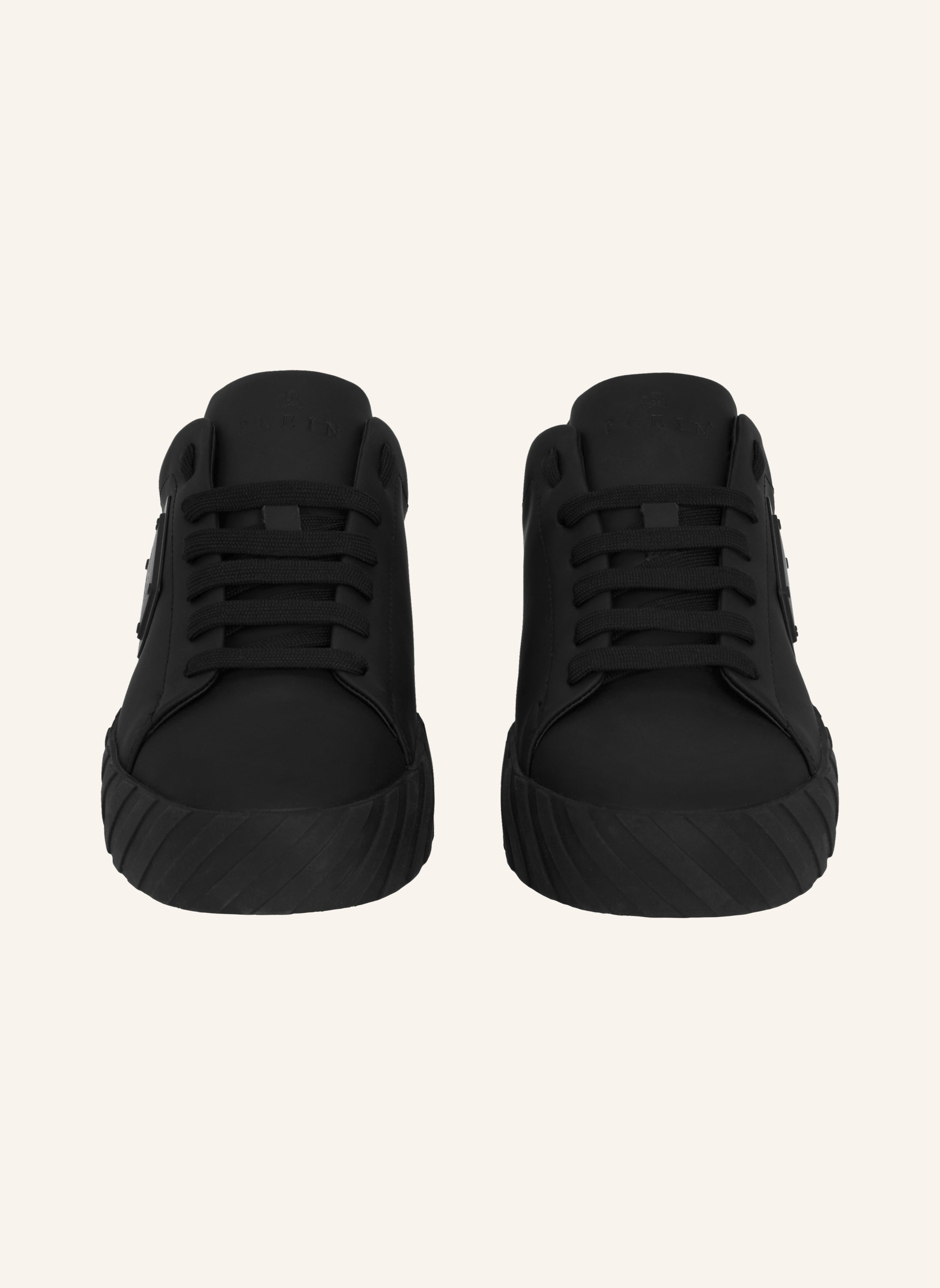Nappa Leather Low-Top Sneakers Placca