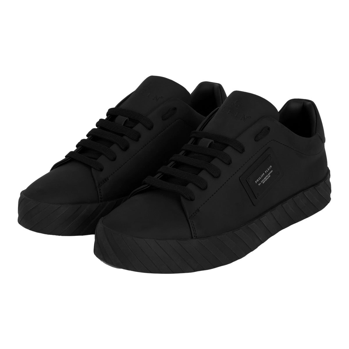 Nappa Leather Low-Top Sneakers Placca
