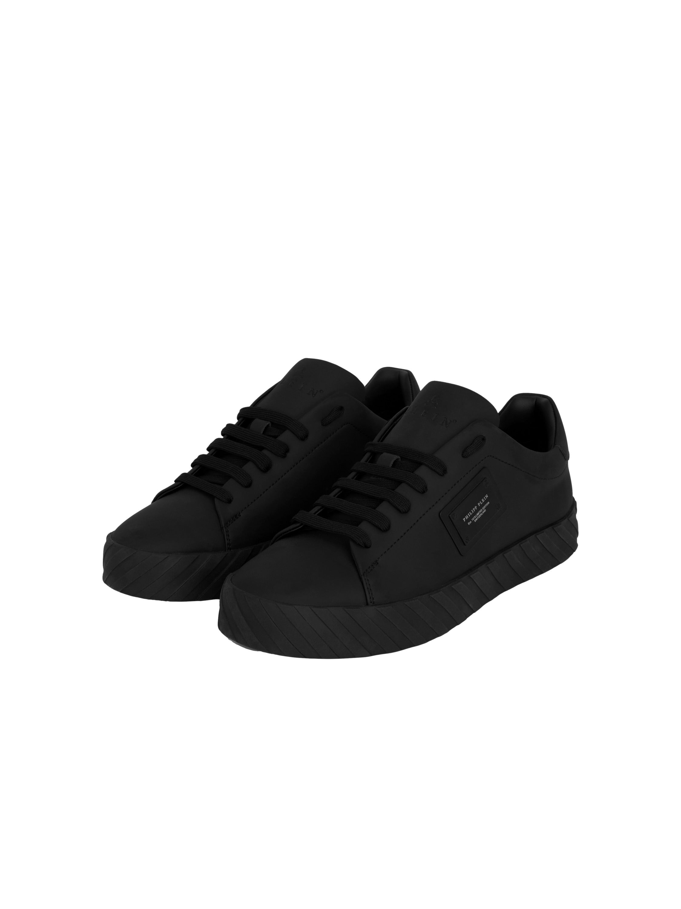 Nappa Leather Low-Top Sneakers Placca