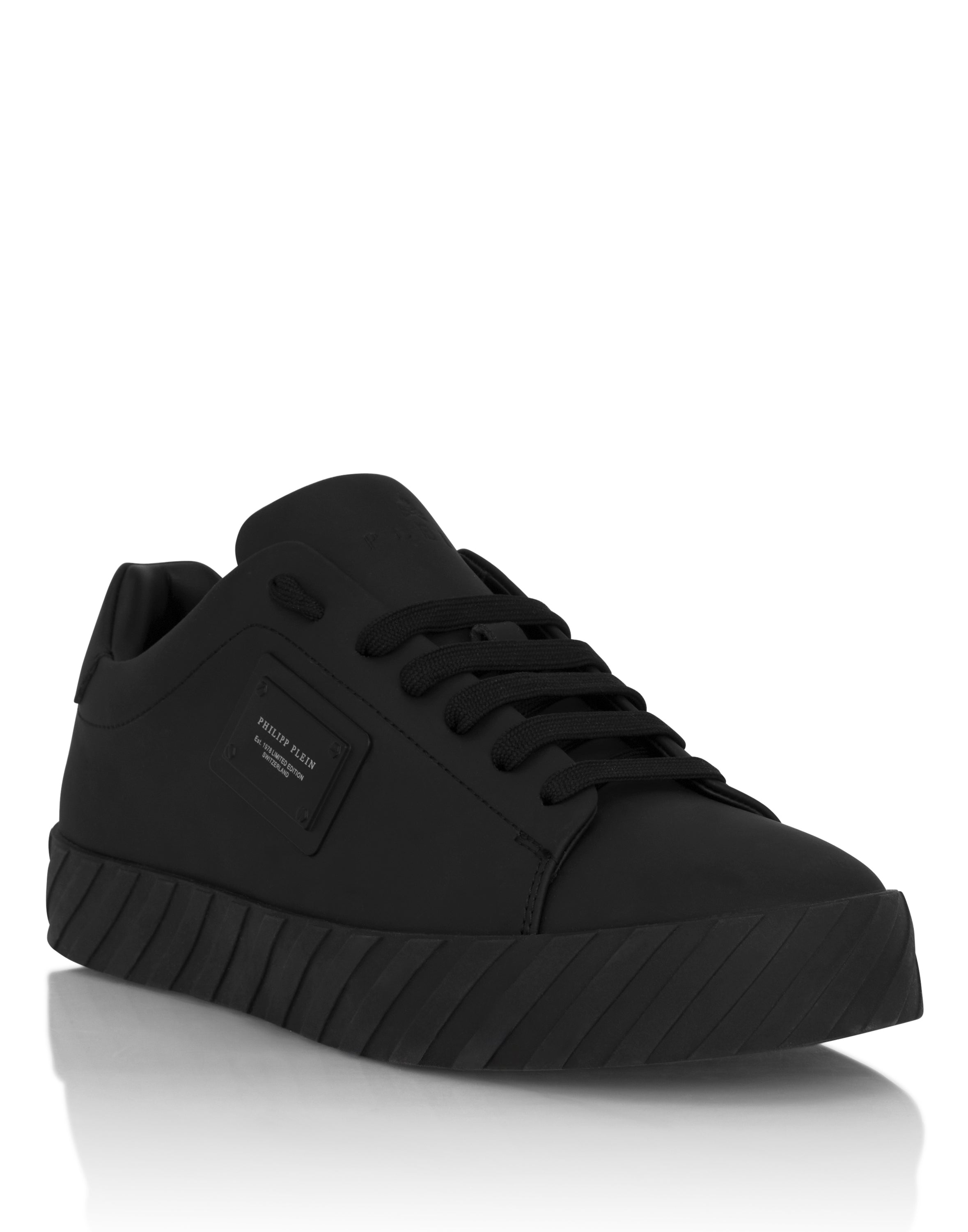 Nappa Leather Low-Top Sneakers Placca