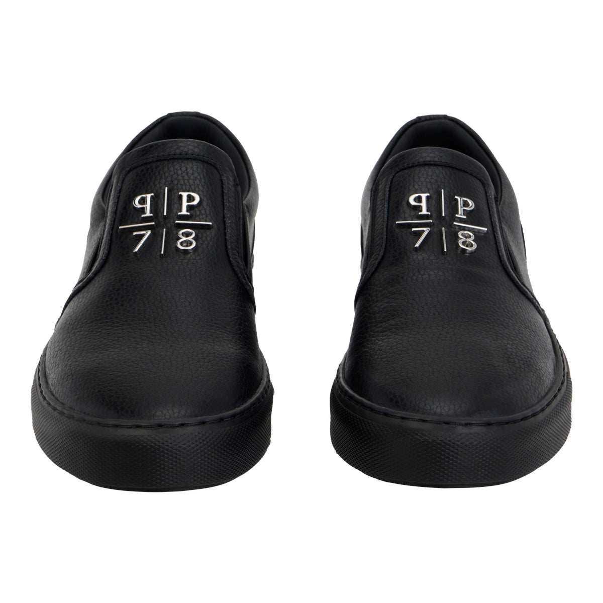Deer Print Leather Slip On