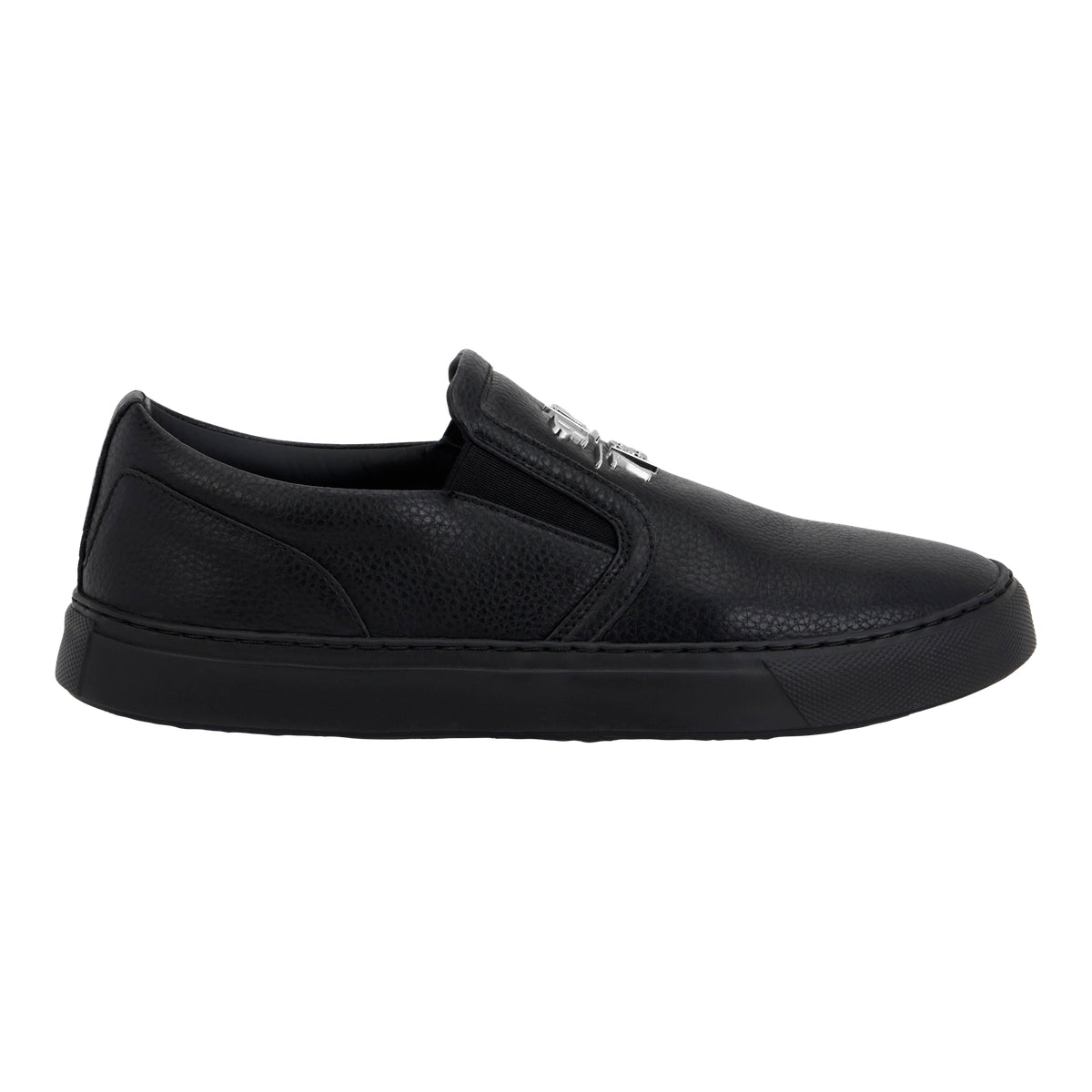 Deer Print Leather Slip On