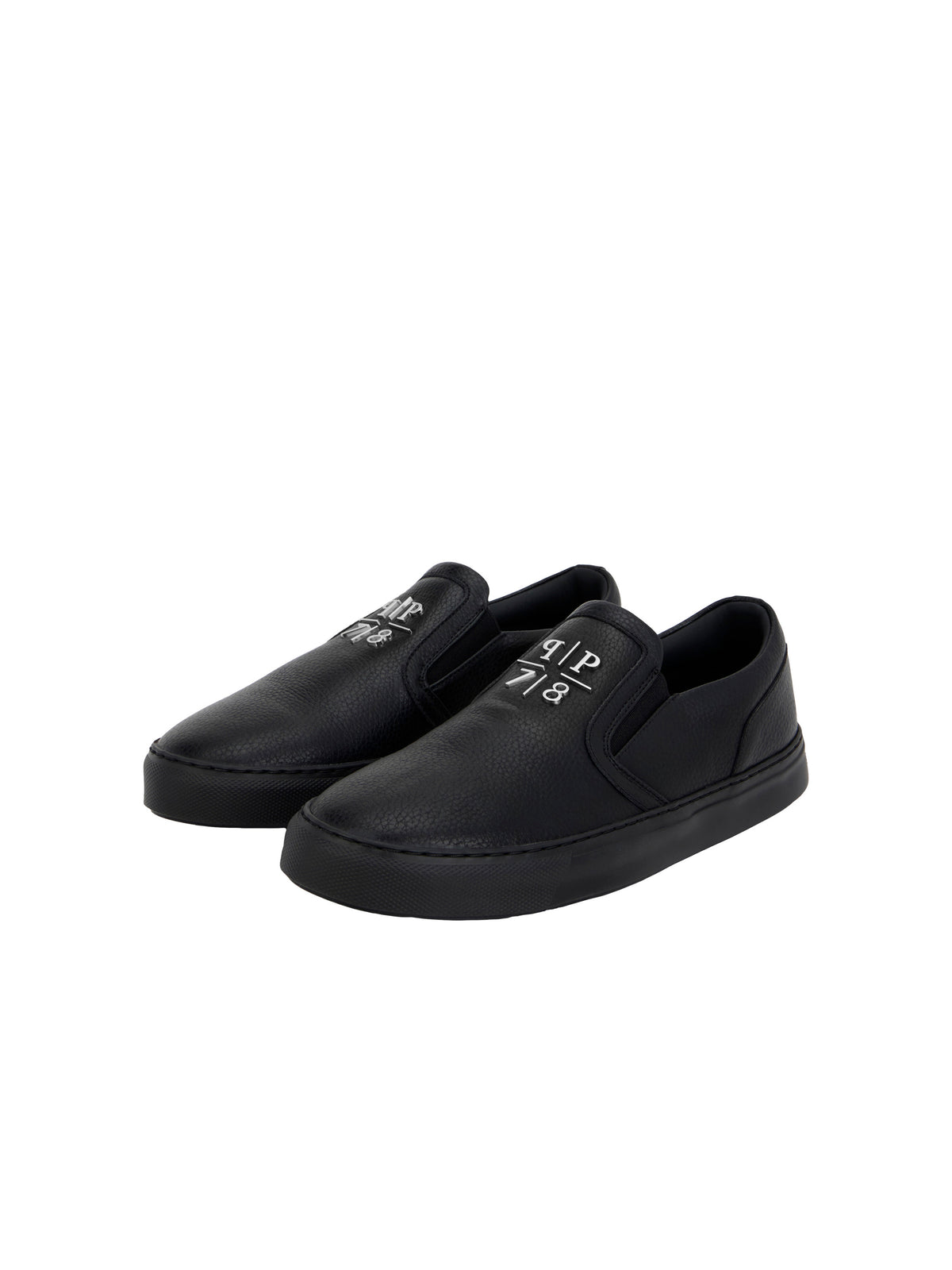 Deer Print Leather Slip On