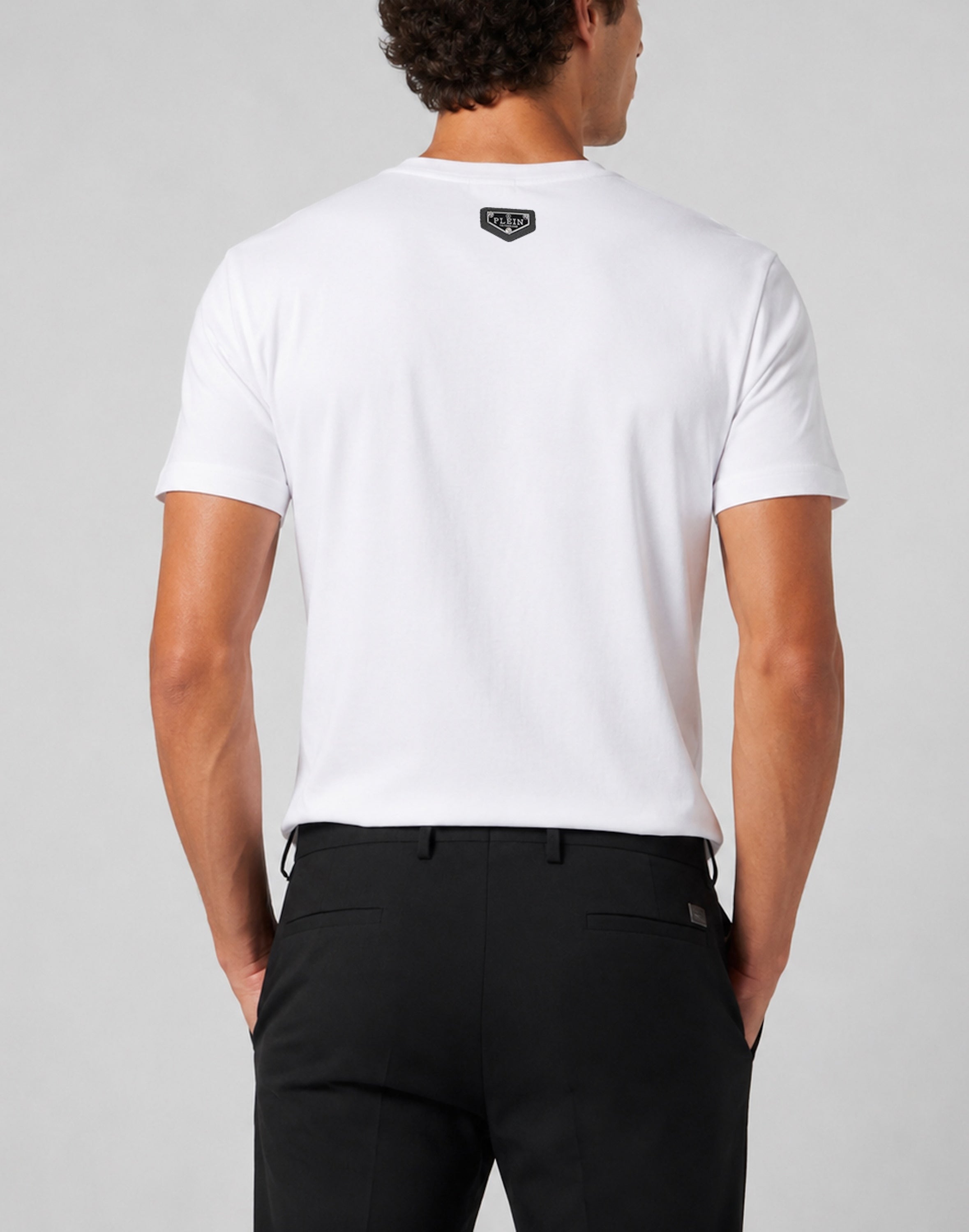 Jersey Round Neck T-Shirt SS Skull Dollar Stones