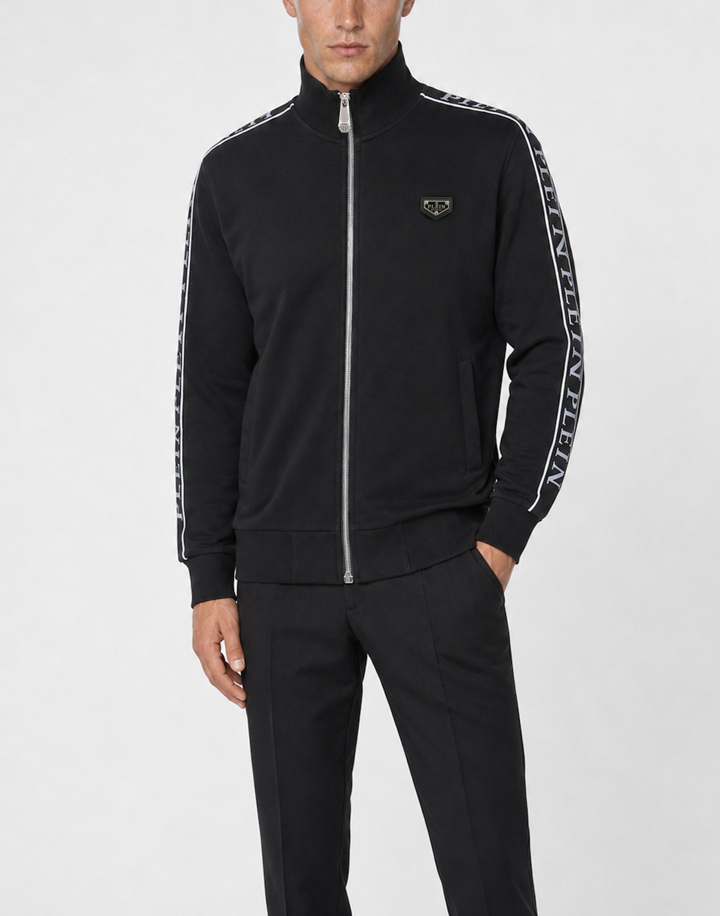 Jogging Jacket Plein Tape