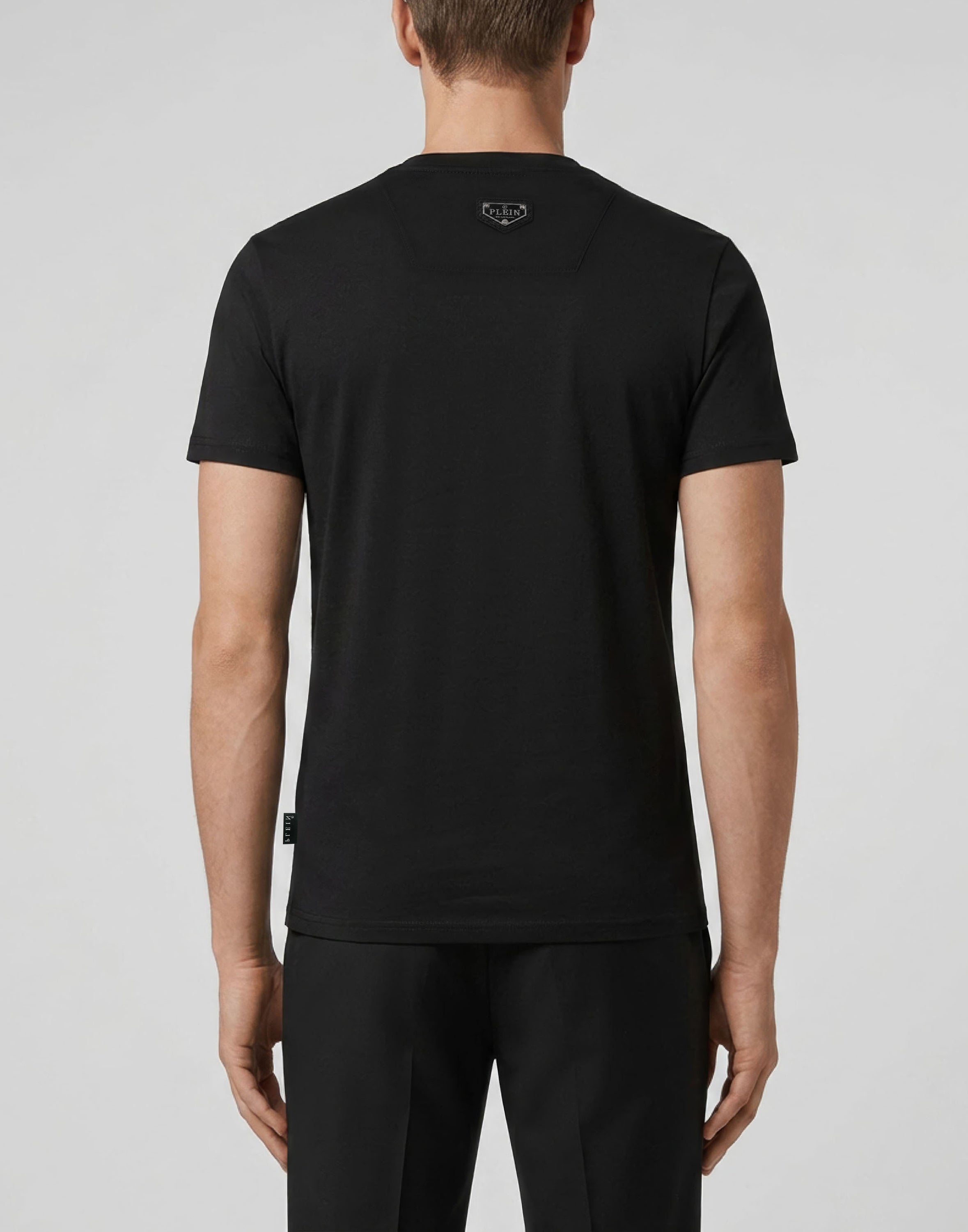 Jersey Round Neck T-Shirt SS Skull Dollar Stones