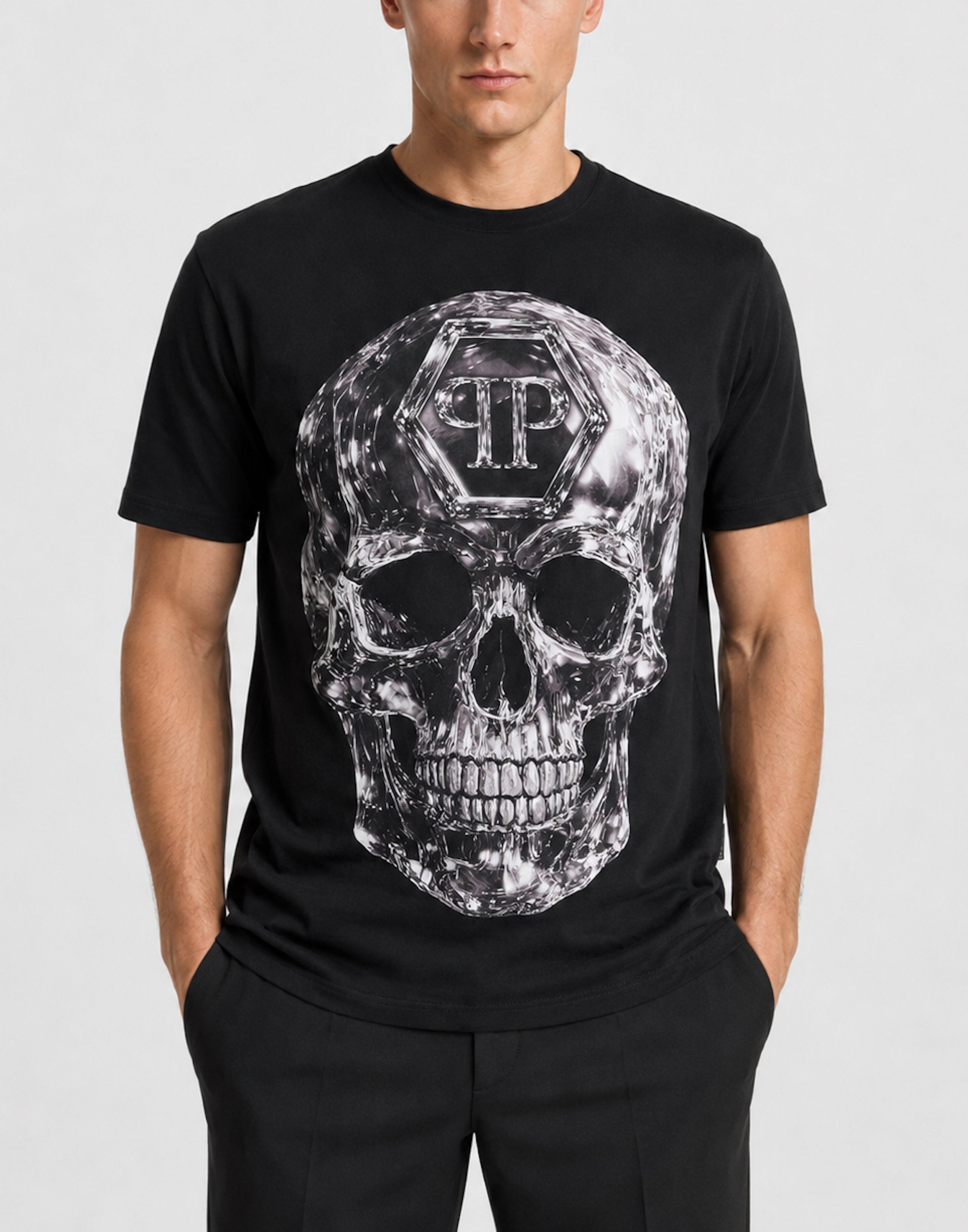 T-Shirt Round Neck Ss SKULL