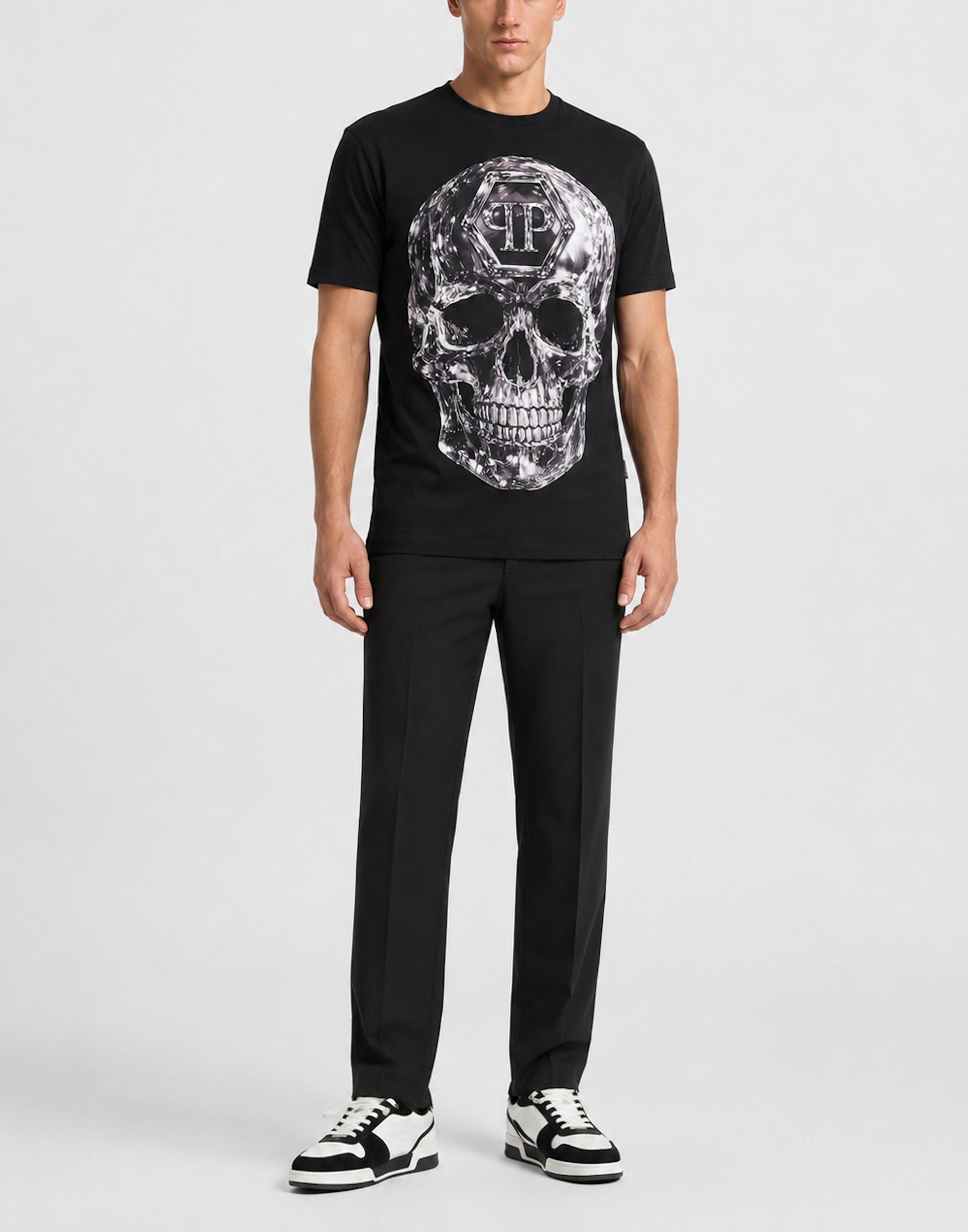T-Shirt Round Neck Ss SKULL