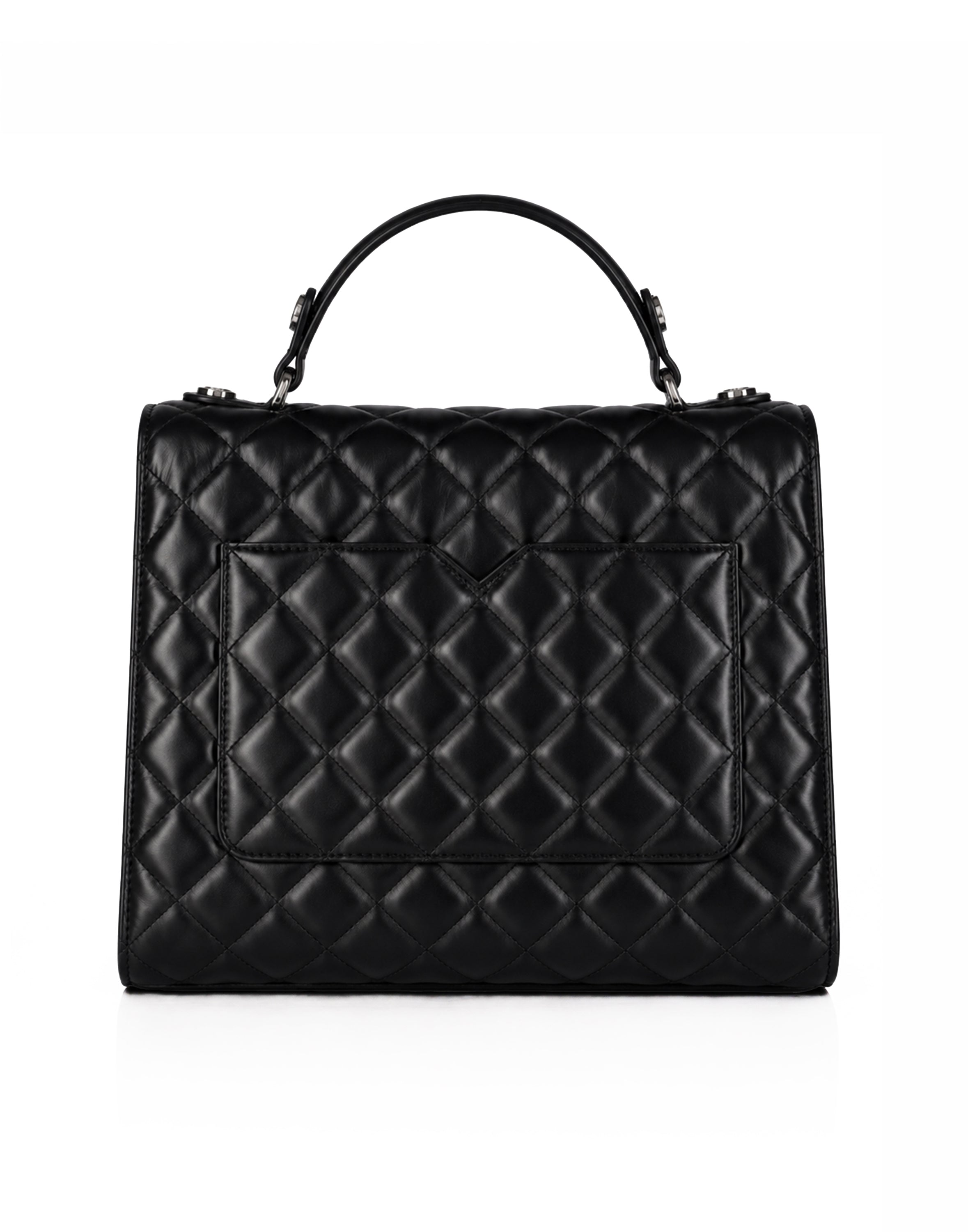 Nappa Small Handle Bag Superheroine Matelasse