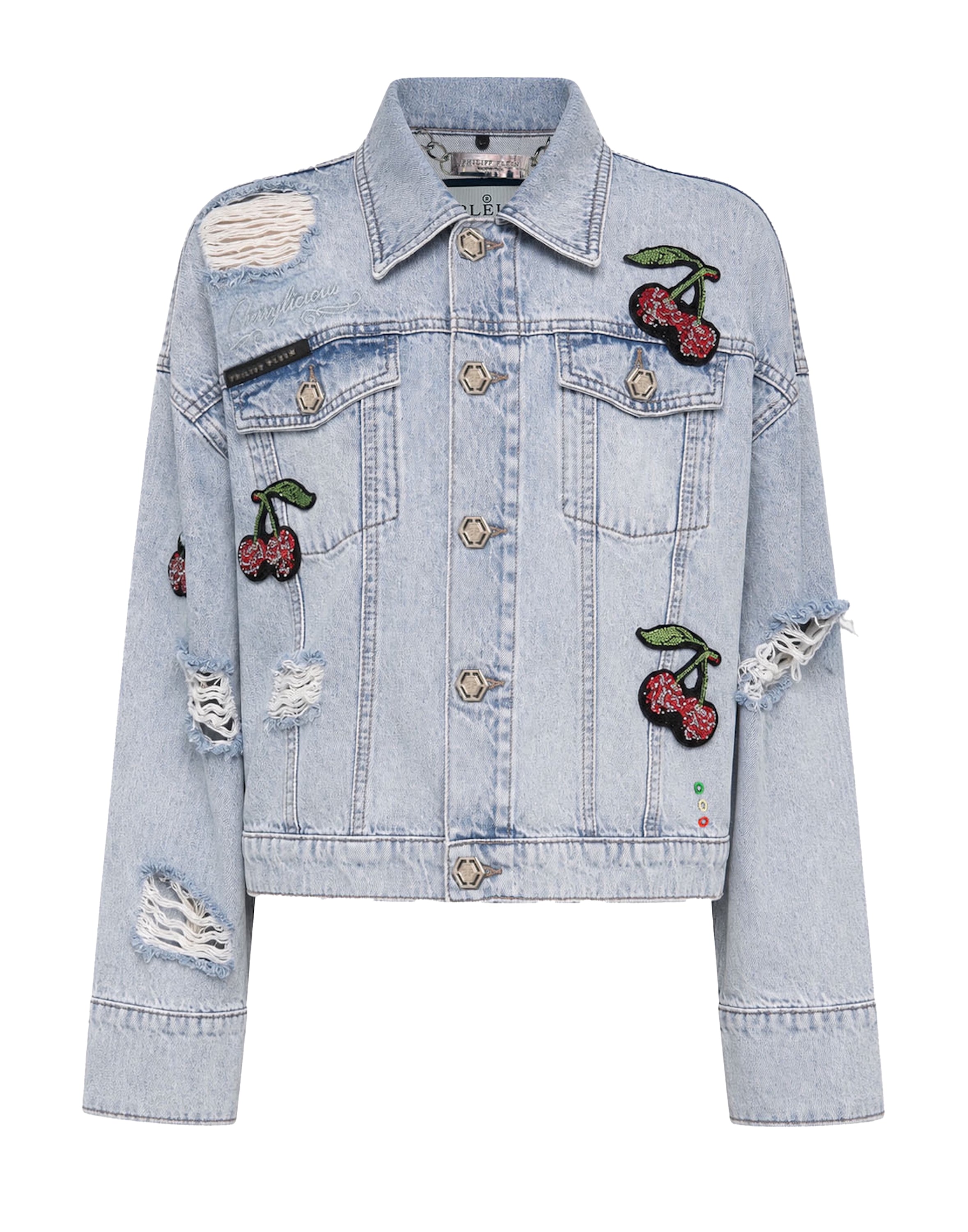Denim Regular Jacket Cherrylicious
