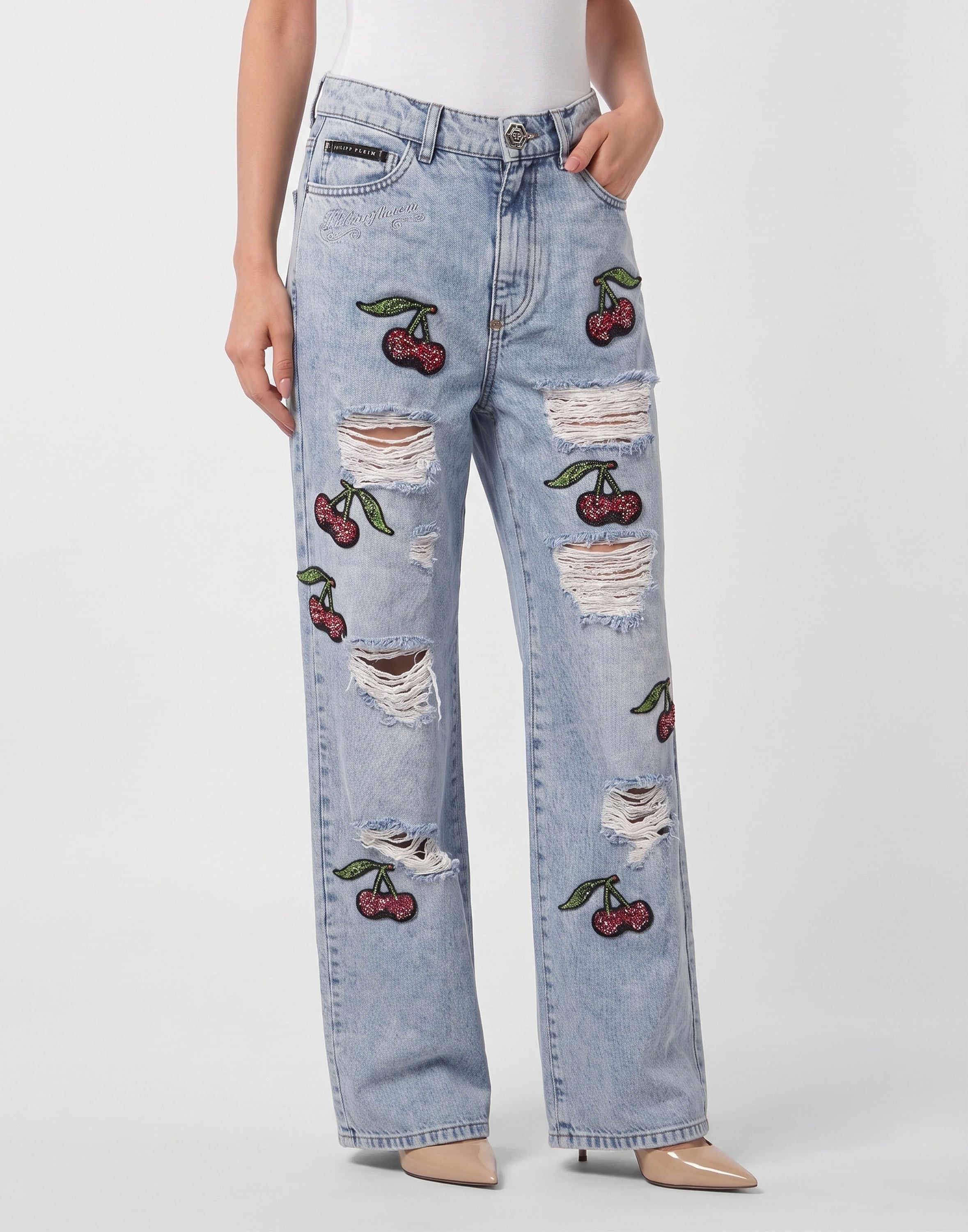 Skater Fit Jeans Cherrylicious