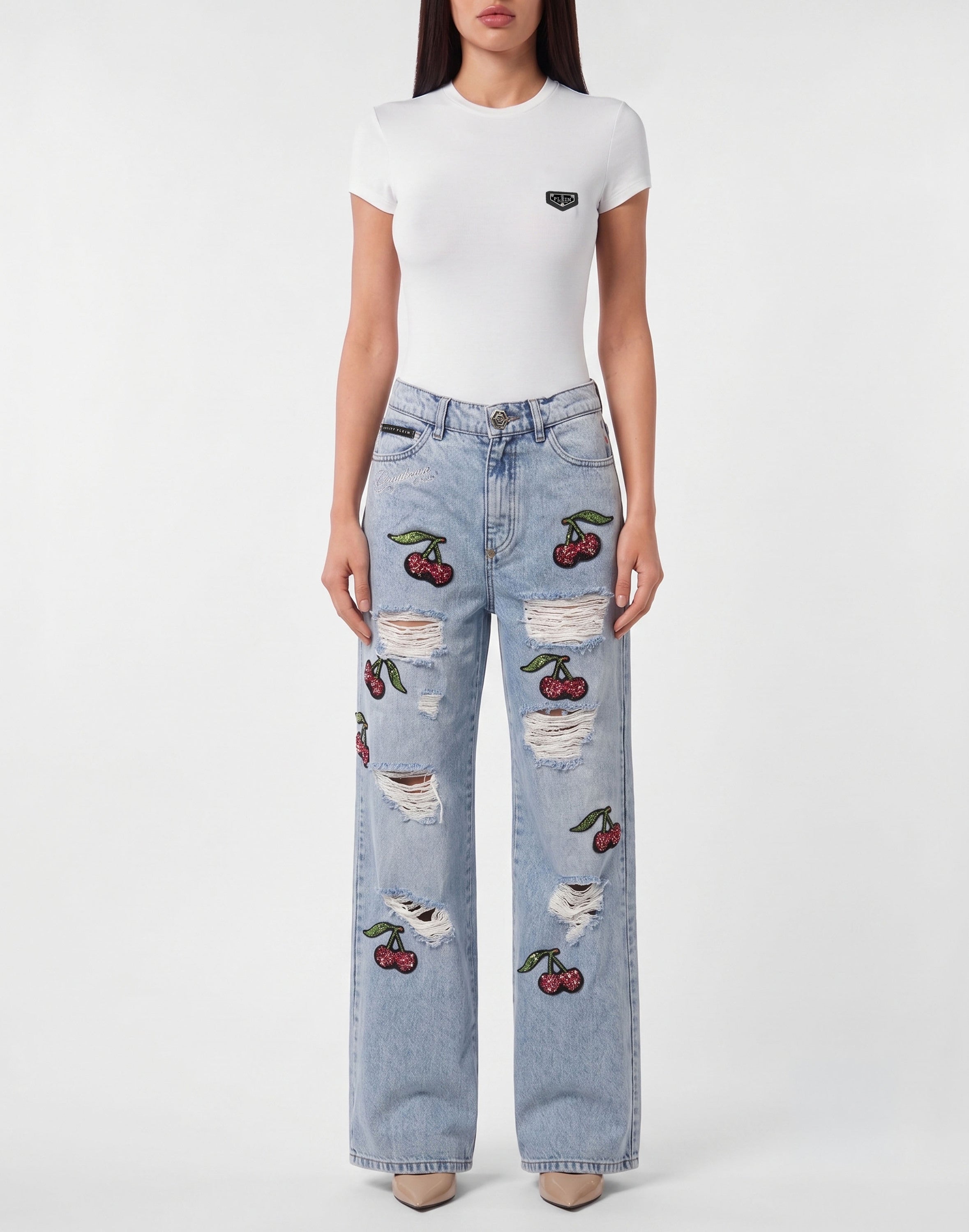 Skater Fit Jeans Cherrylicious