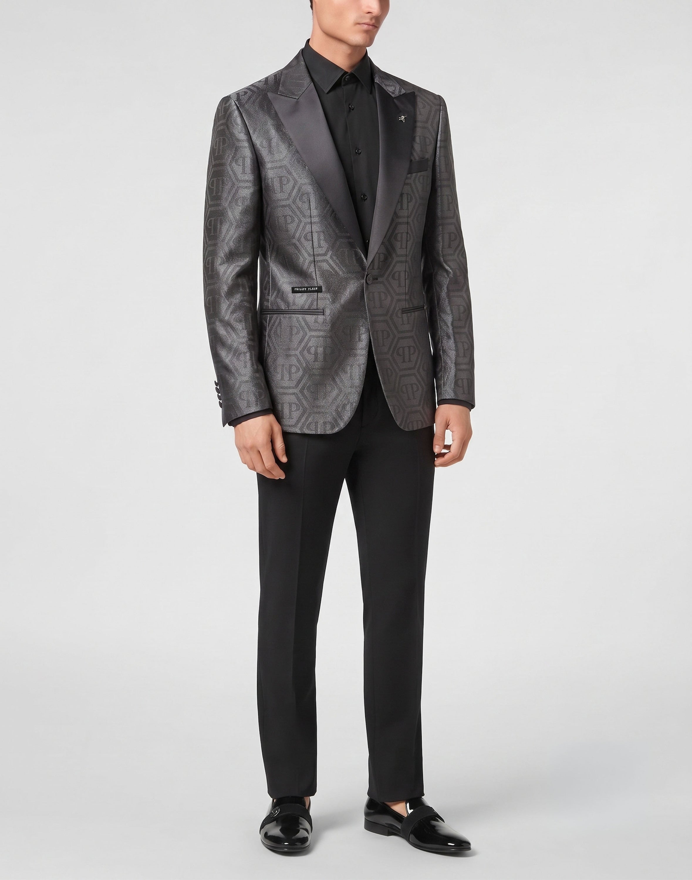 Jacquard Blazer Regular Fit Monogram