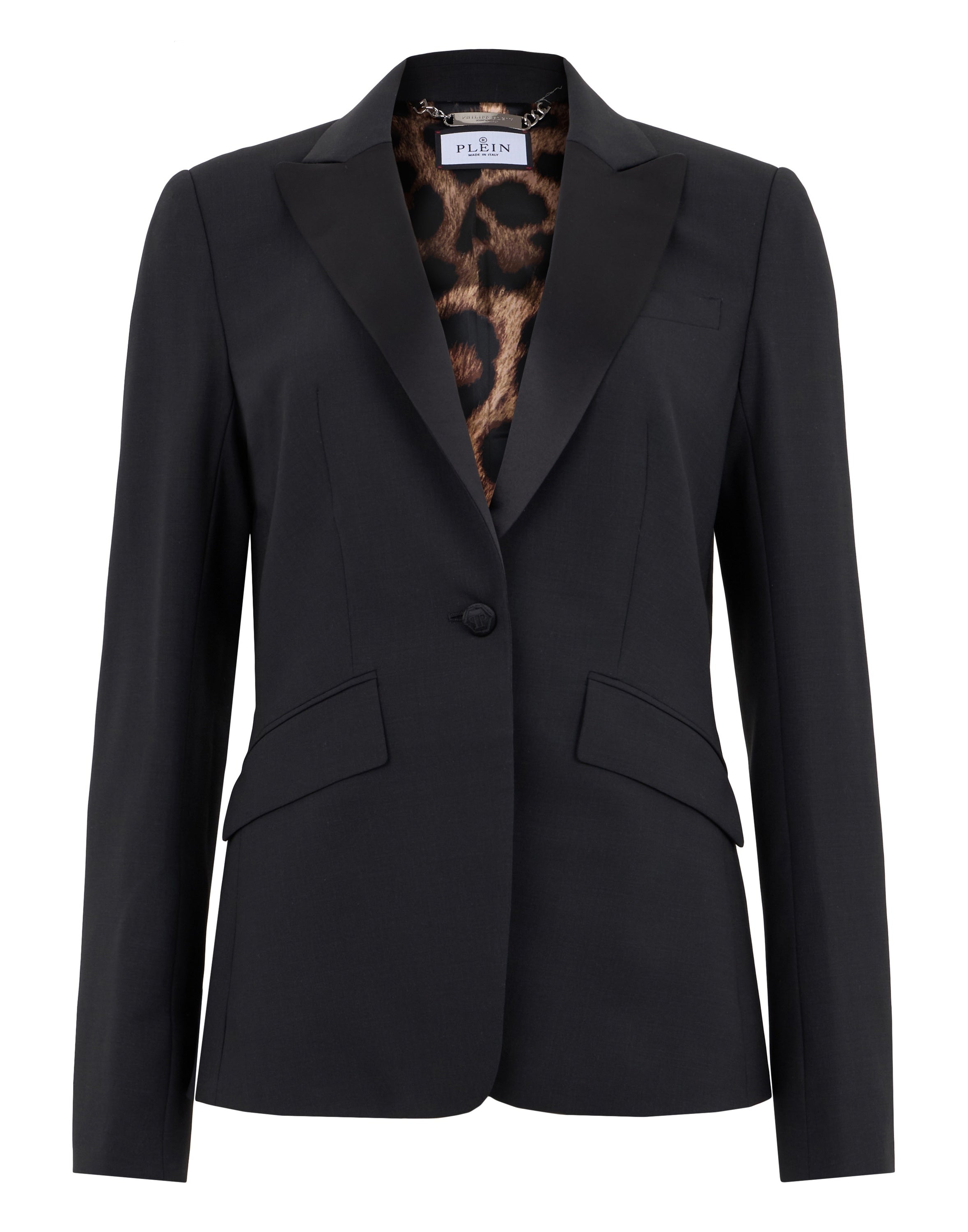 Single Breasted Fit Blazer Skull