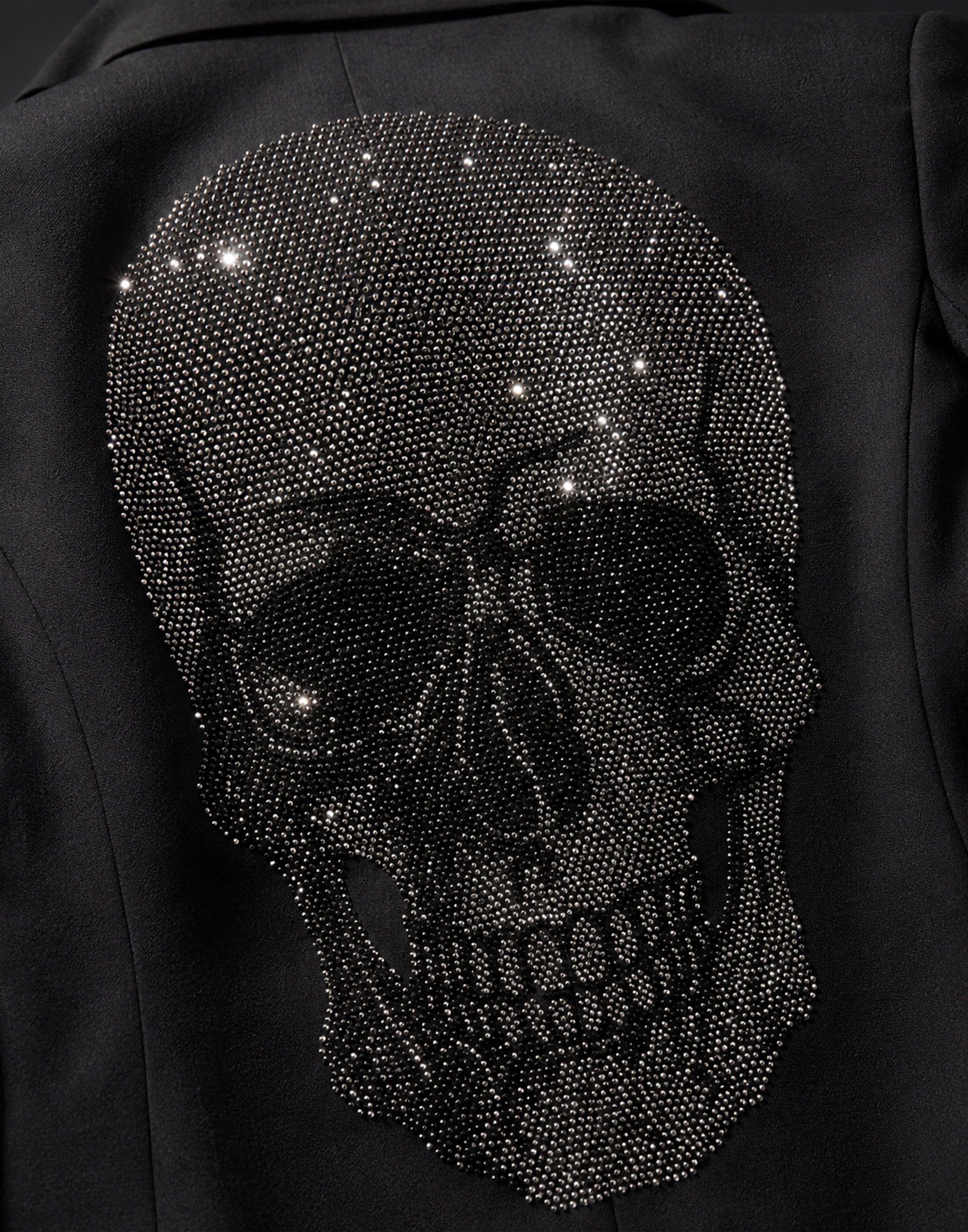 Single Breasted Fit Blazer Skull