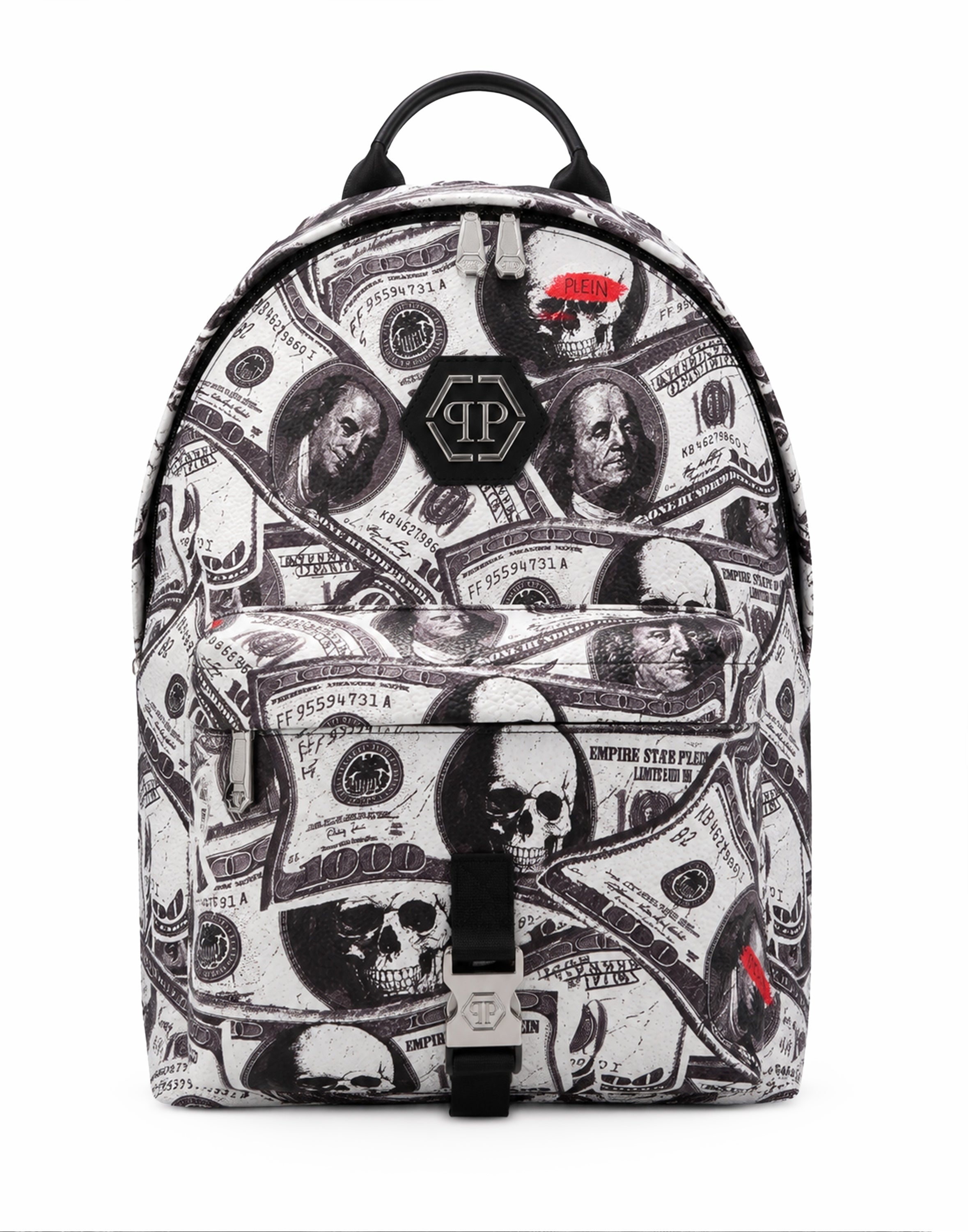 Leather Backpack All Over Dollar Plein