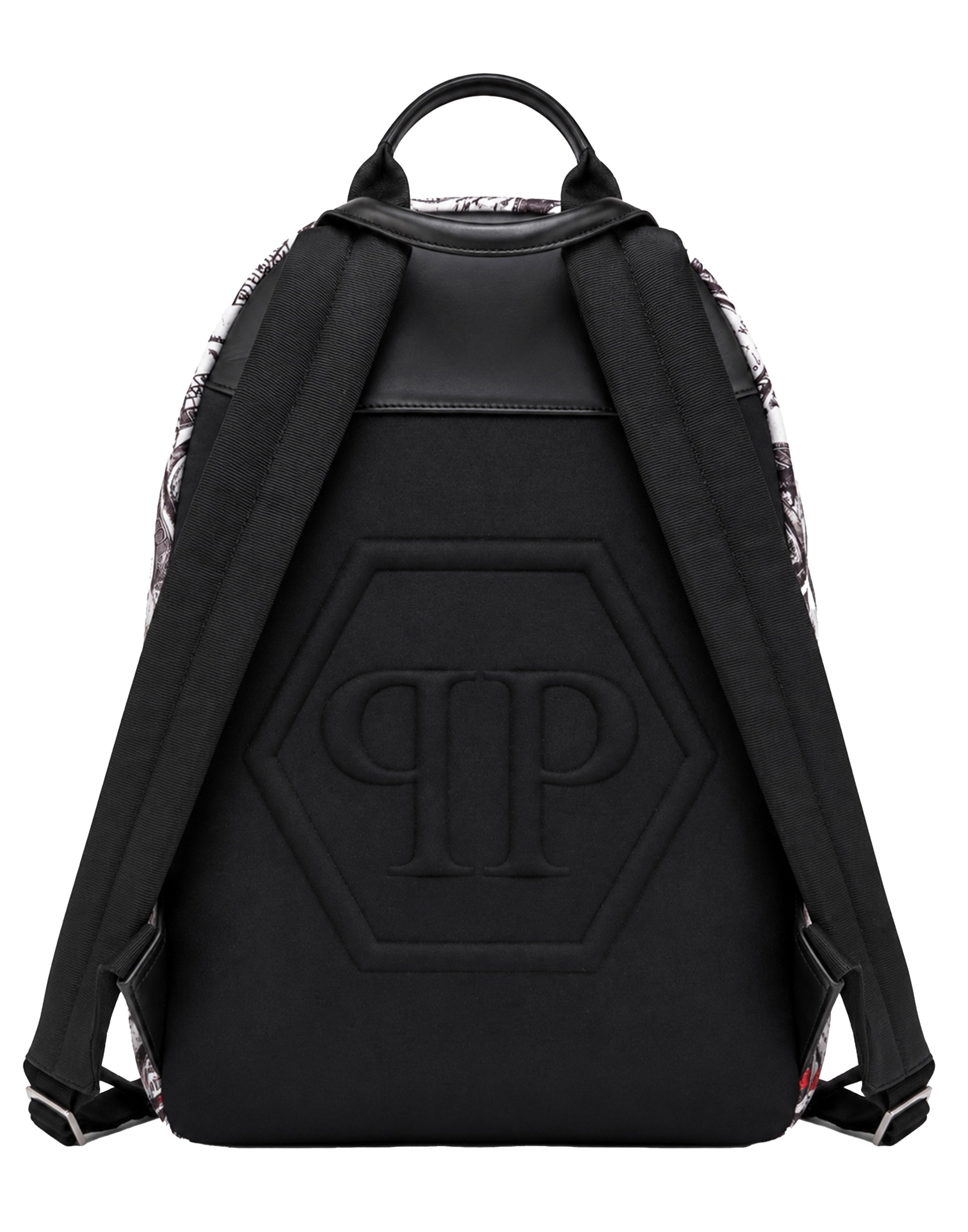 Leather Backpack All Over Dollar Plein