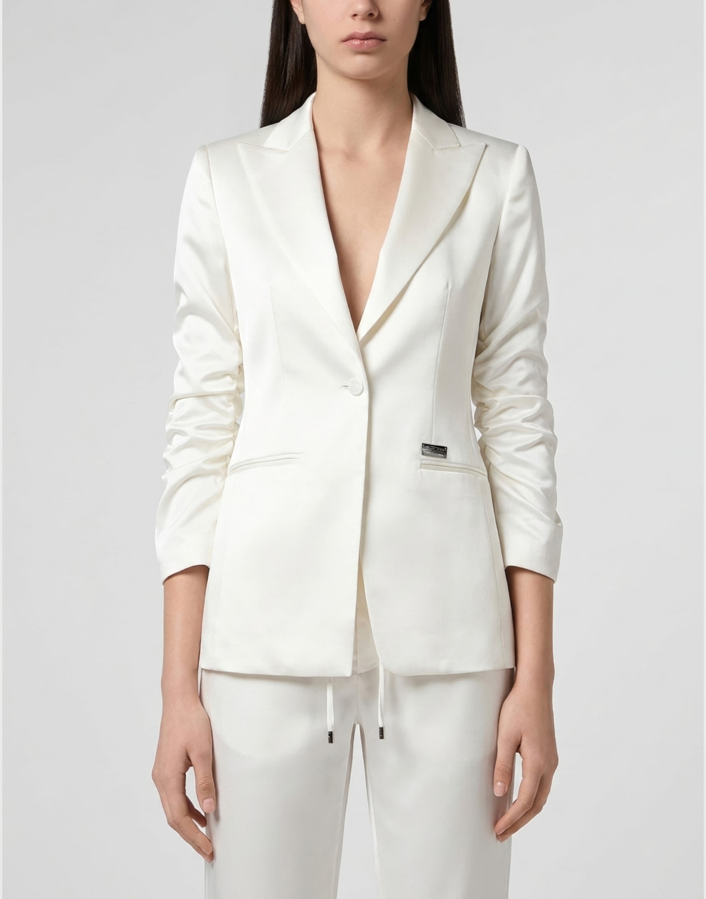 Cady Cargo Fit Blazer