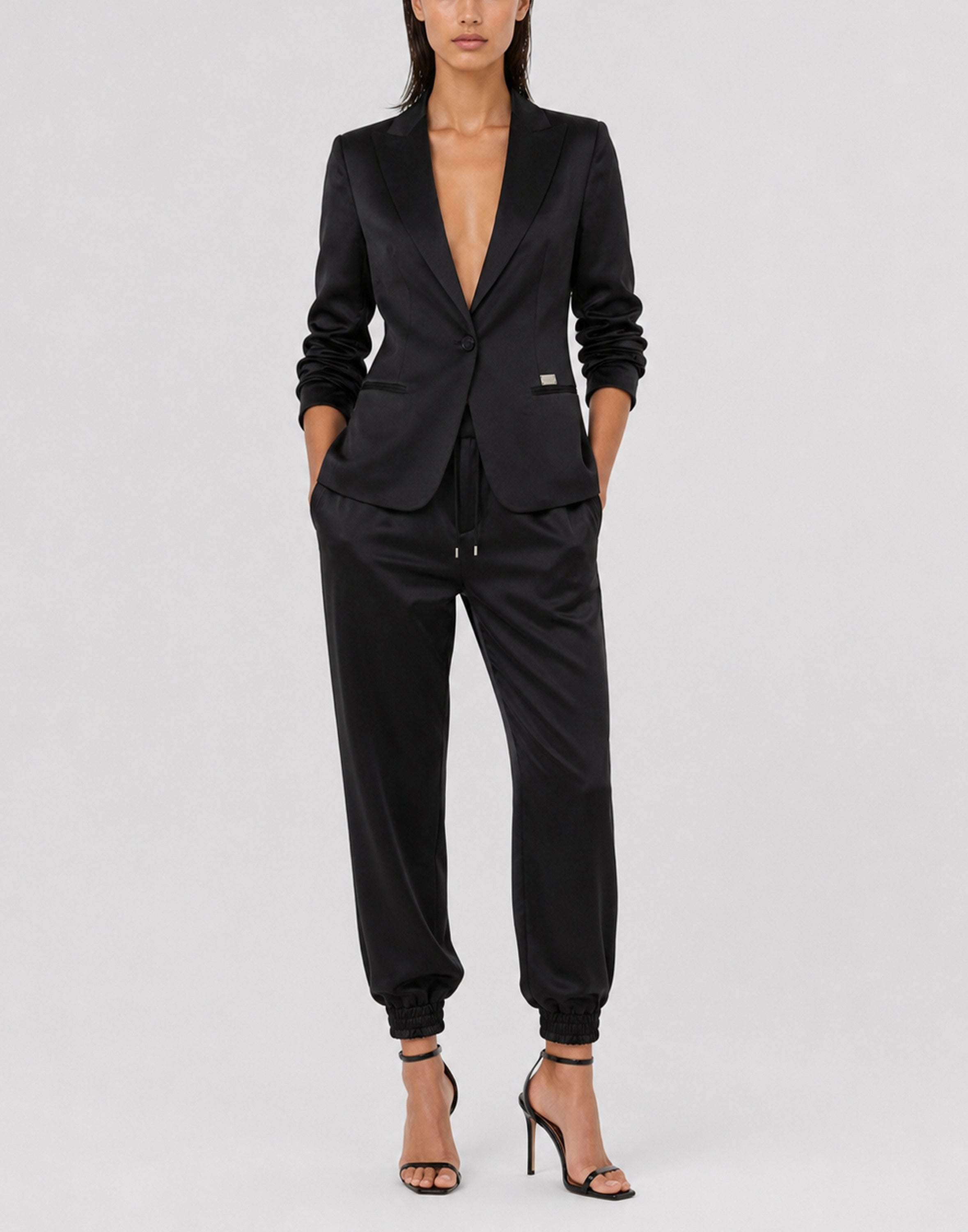 Cady Cargo Fit Blazer