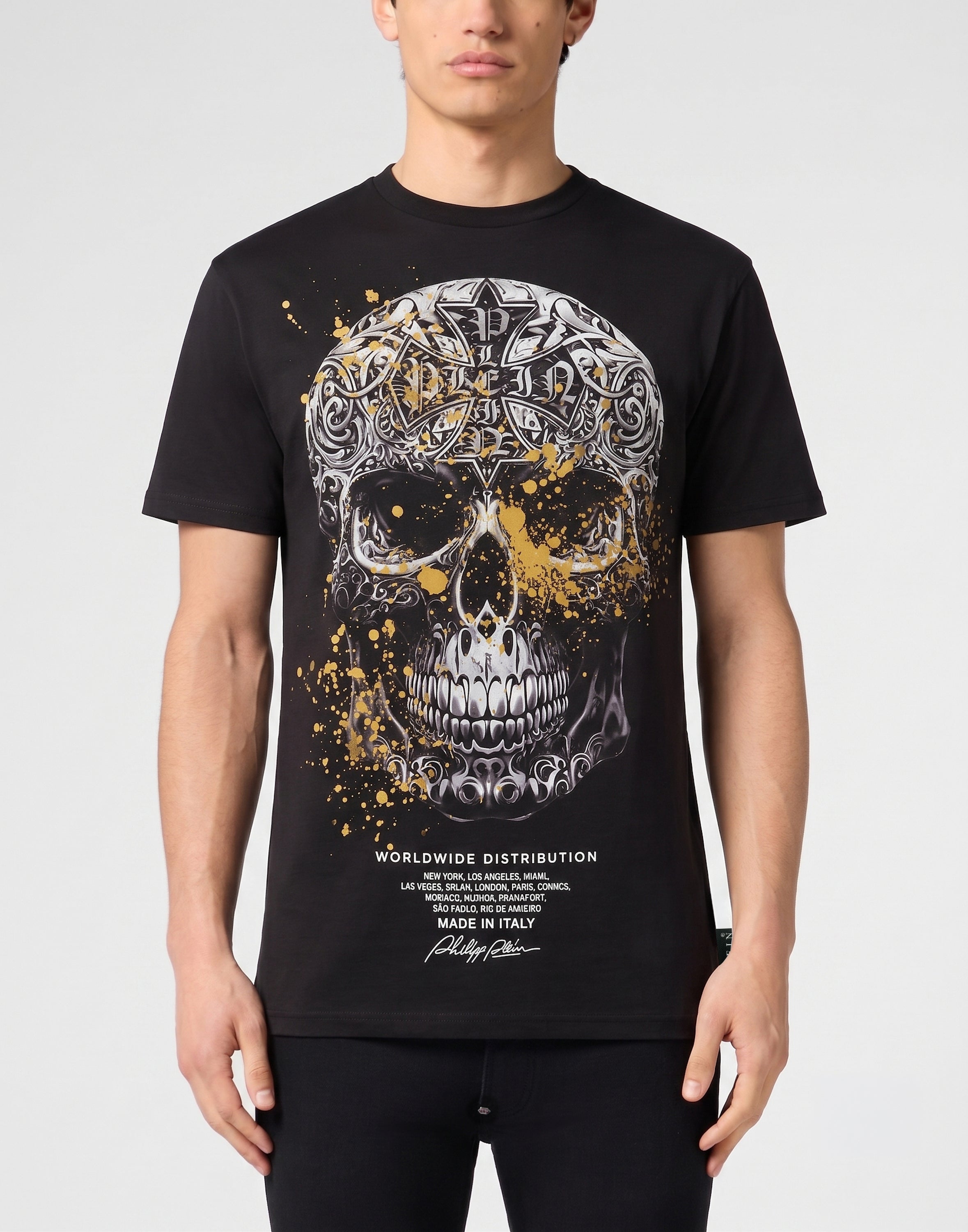 T-Shirt Round Neck Ss SKULL