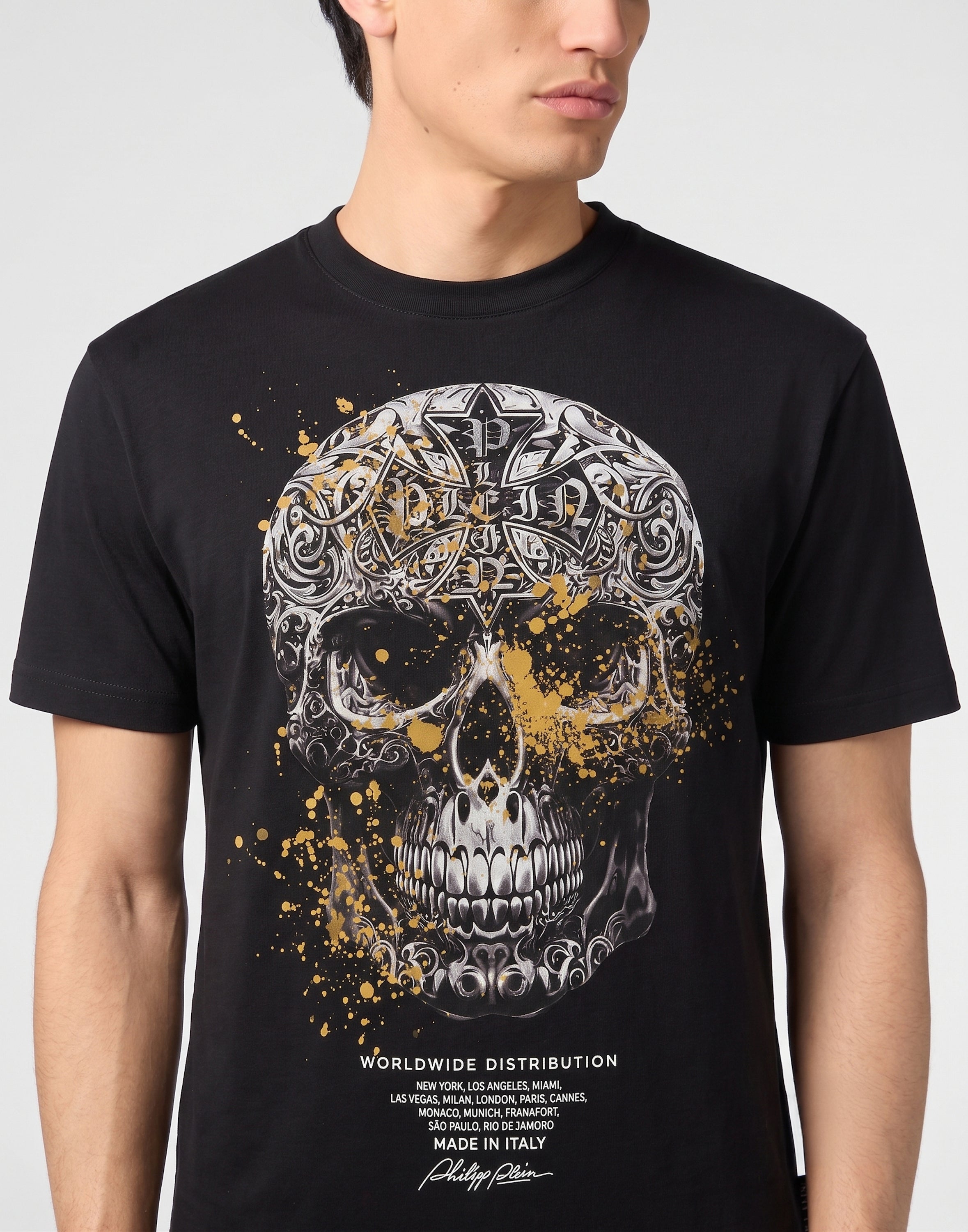 T-Shirt Round Neck Ss SKULL