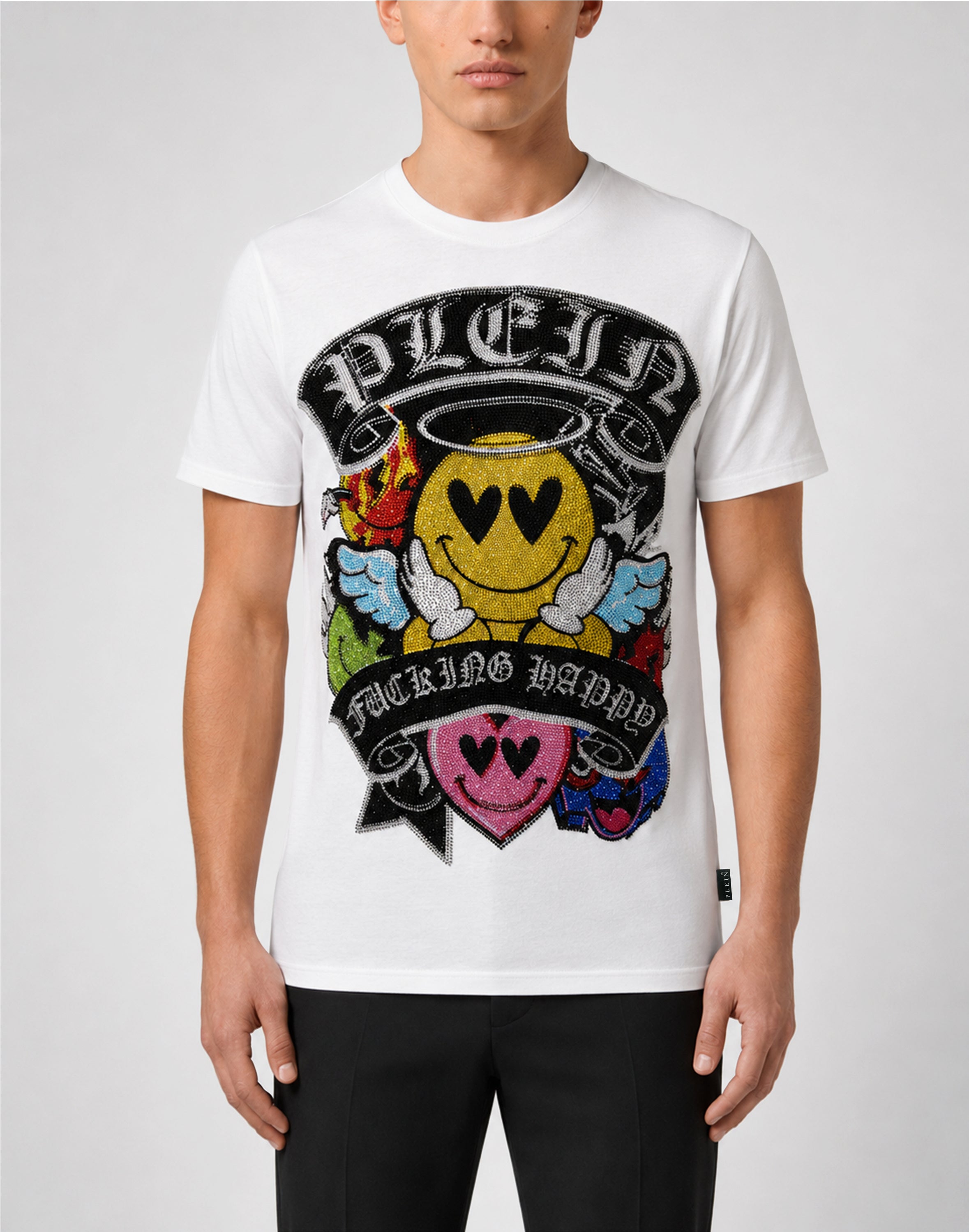 Jersey T-Shirt Plein Smile
