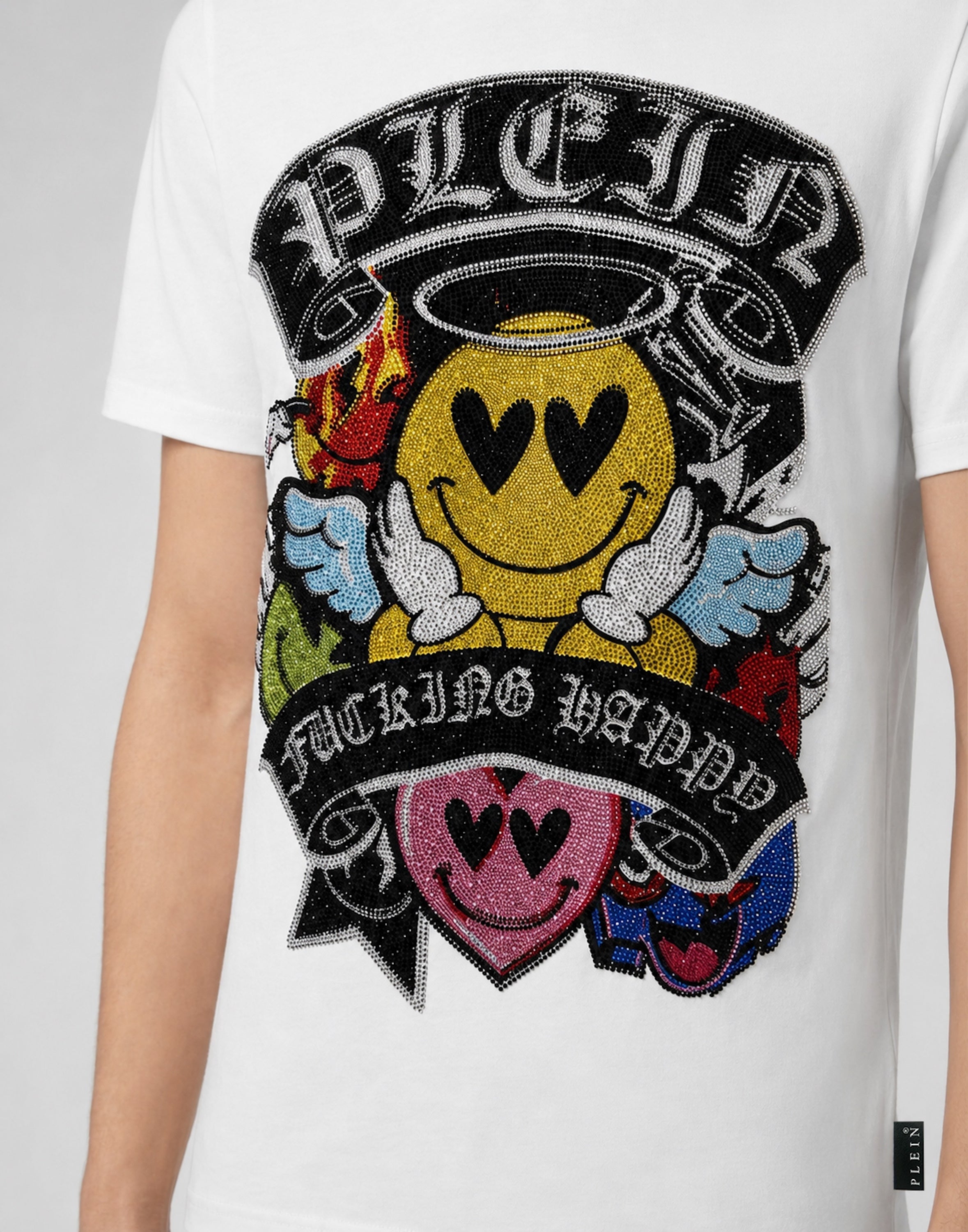 Jersey T-Shirt Plein Smile