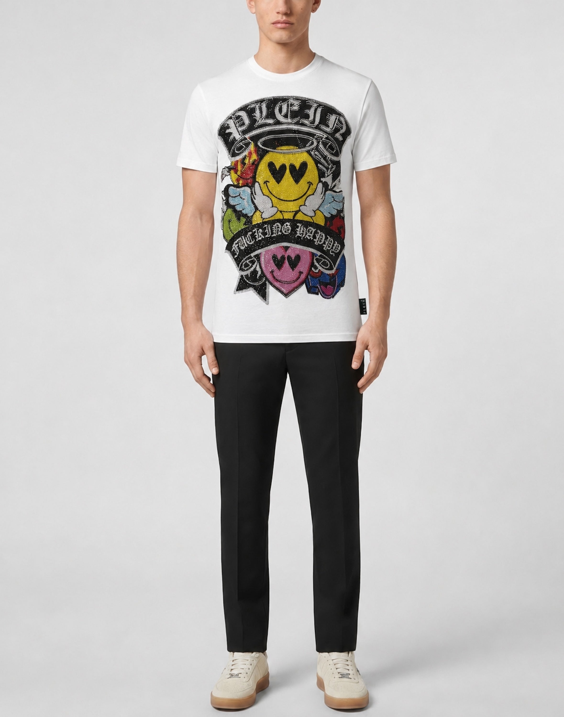 Jersey T-Shirt Plein Smile