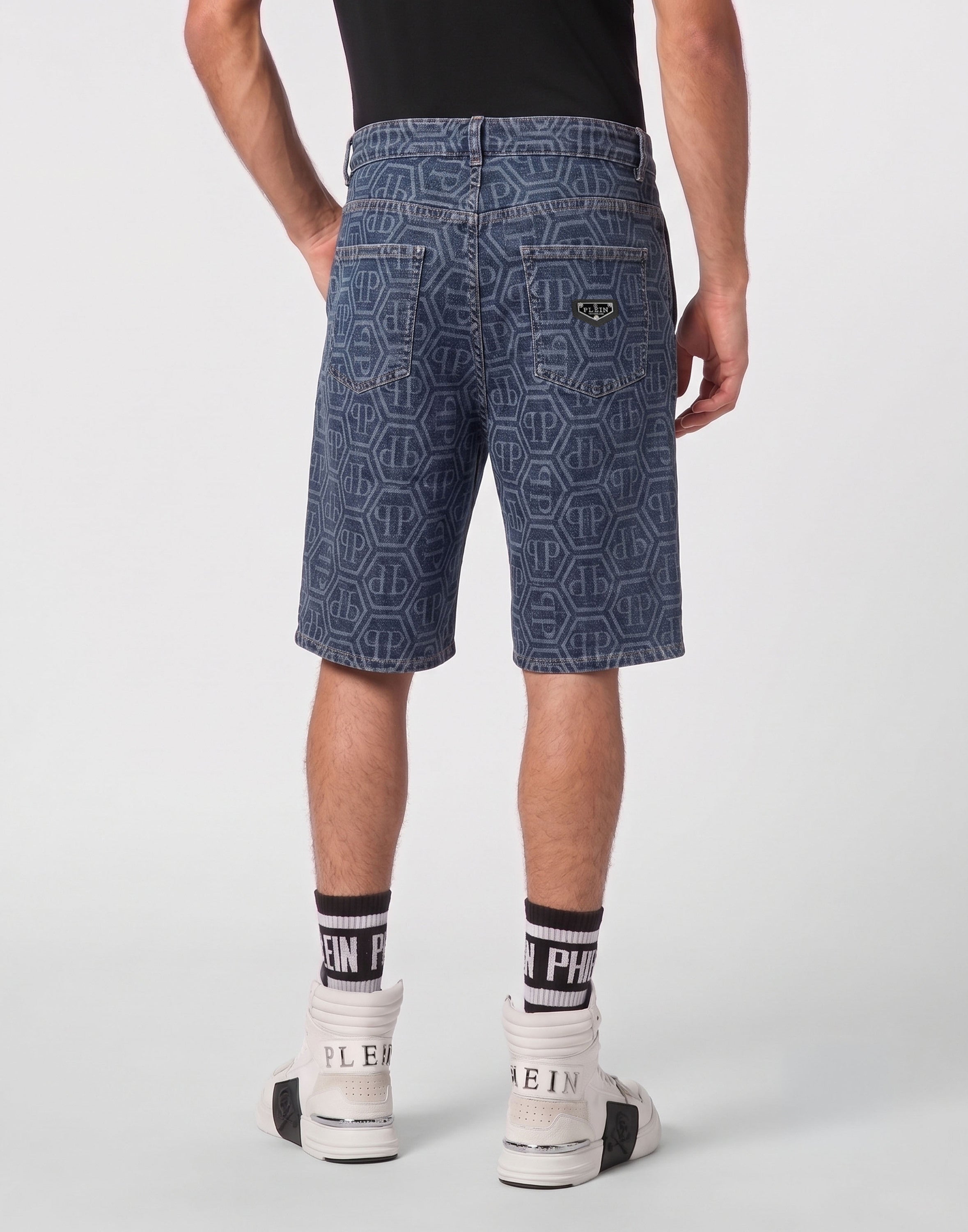 Denim Formentera Shorts Monogram Basic