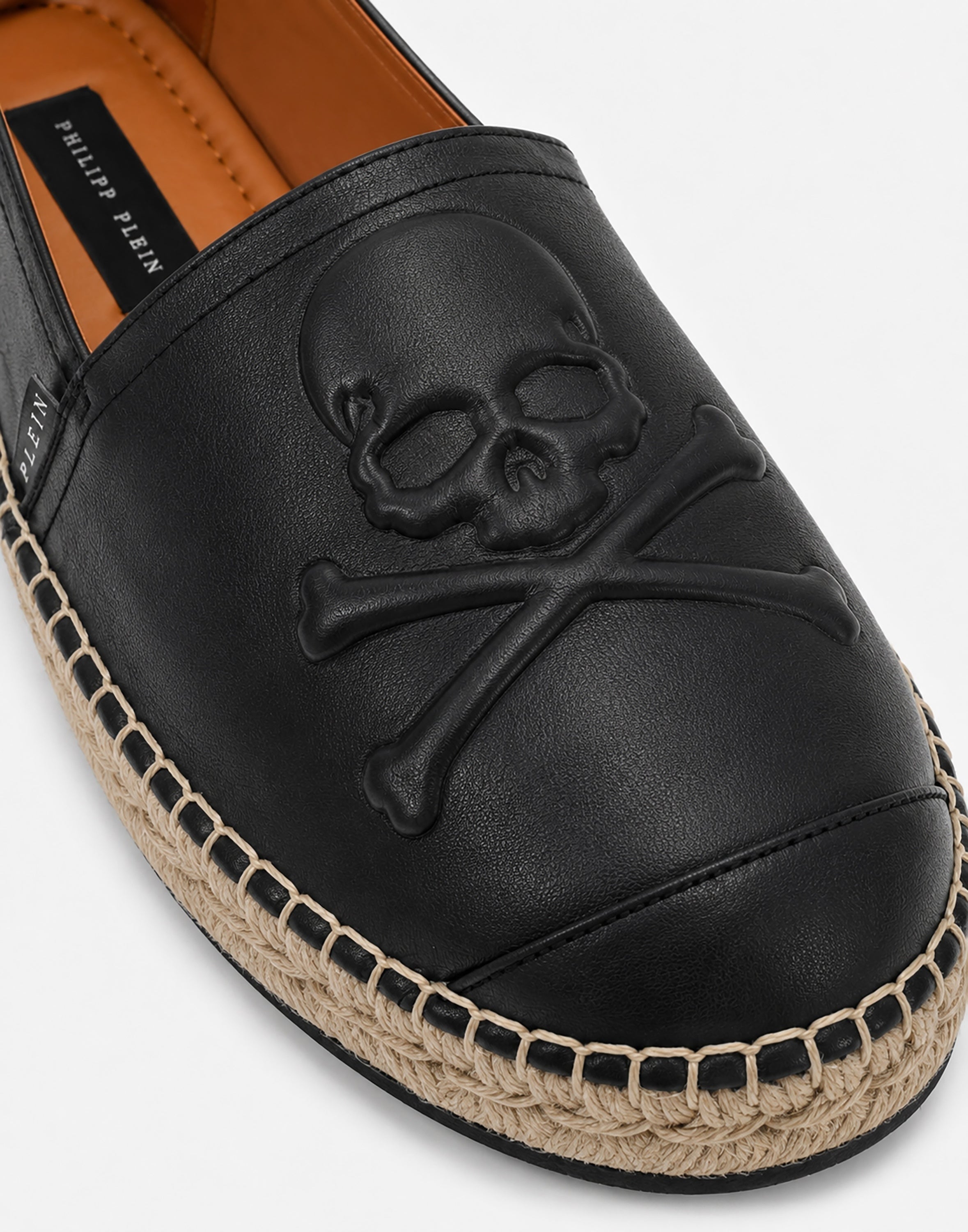 Nappa Leather Espadrillas Skull