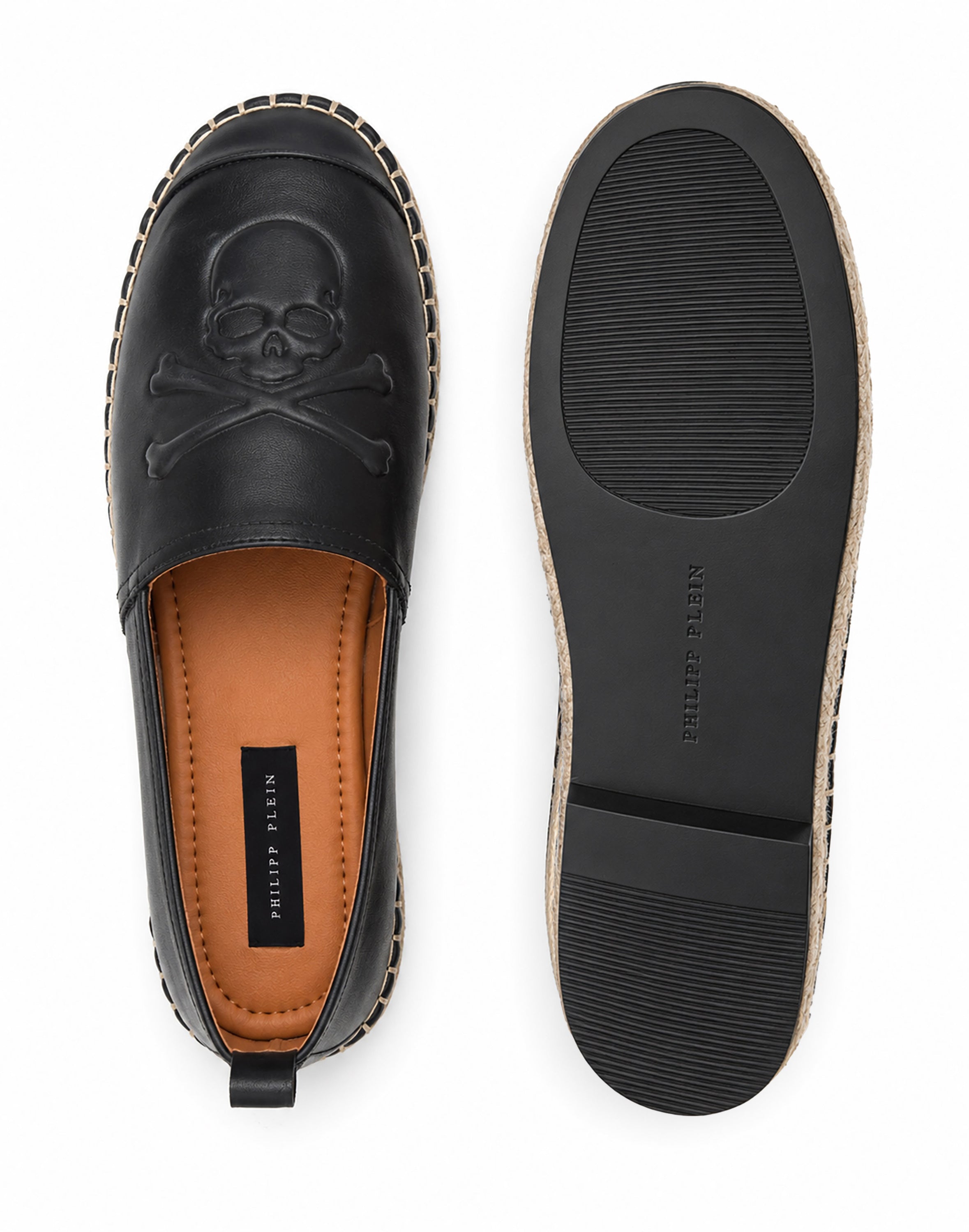 Nappa Leather Espadrillas Skull