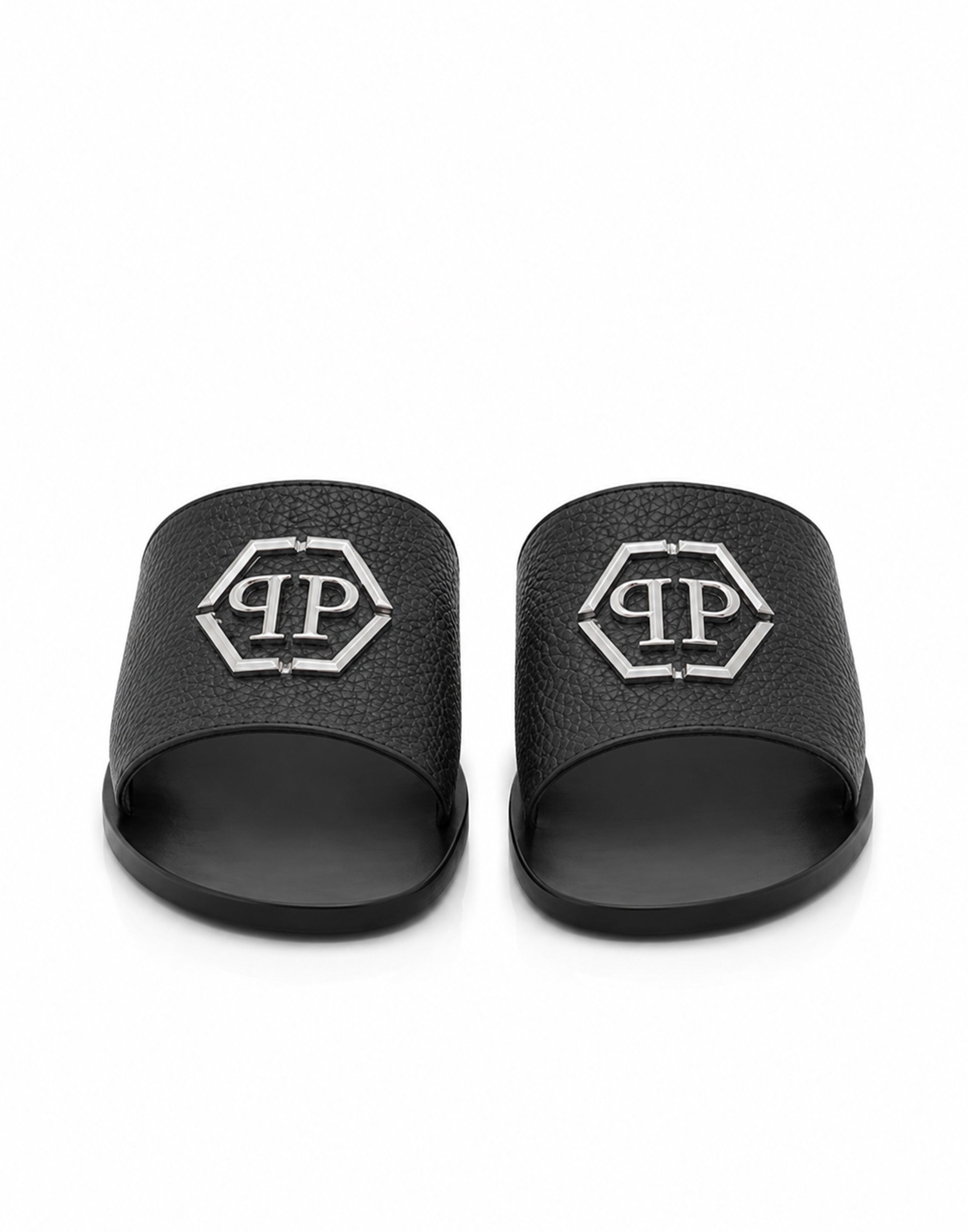 Leather Sandals Big Hexagon