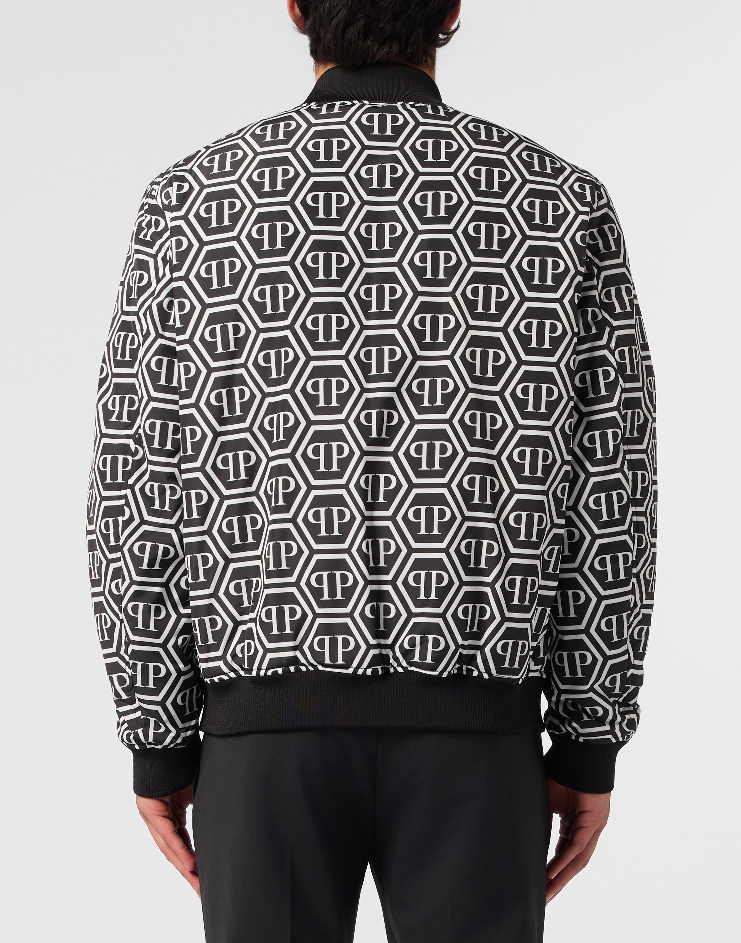 Nylon Bomber Monogram